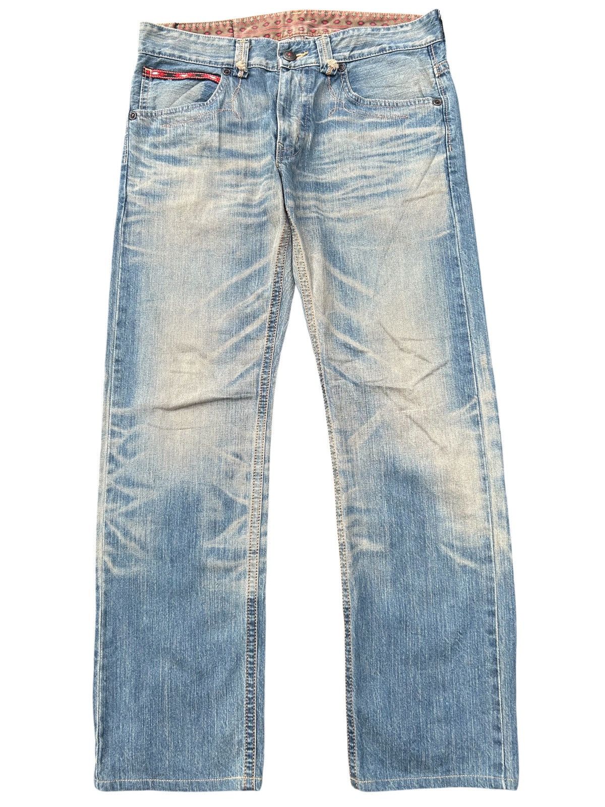 Vintage Edwin Navajo Faded Rusty Mudwash Denim Jeans ☠️🎌