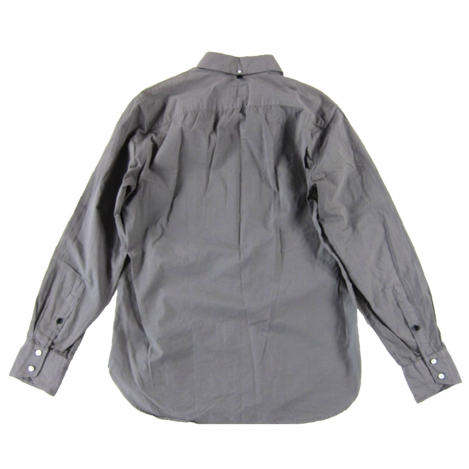 Rag & Bone rag & bone Standard Issue Grey 100% Cotton Long Sleeve Button Up Shirt Men Small Size US S / EU 44-46 / 1 - 2 Thumbnail