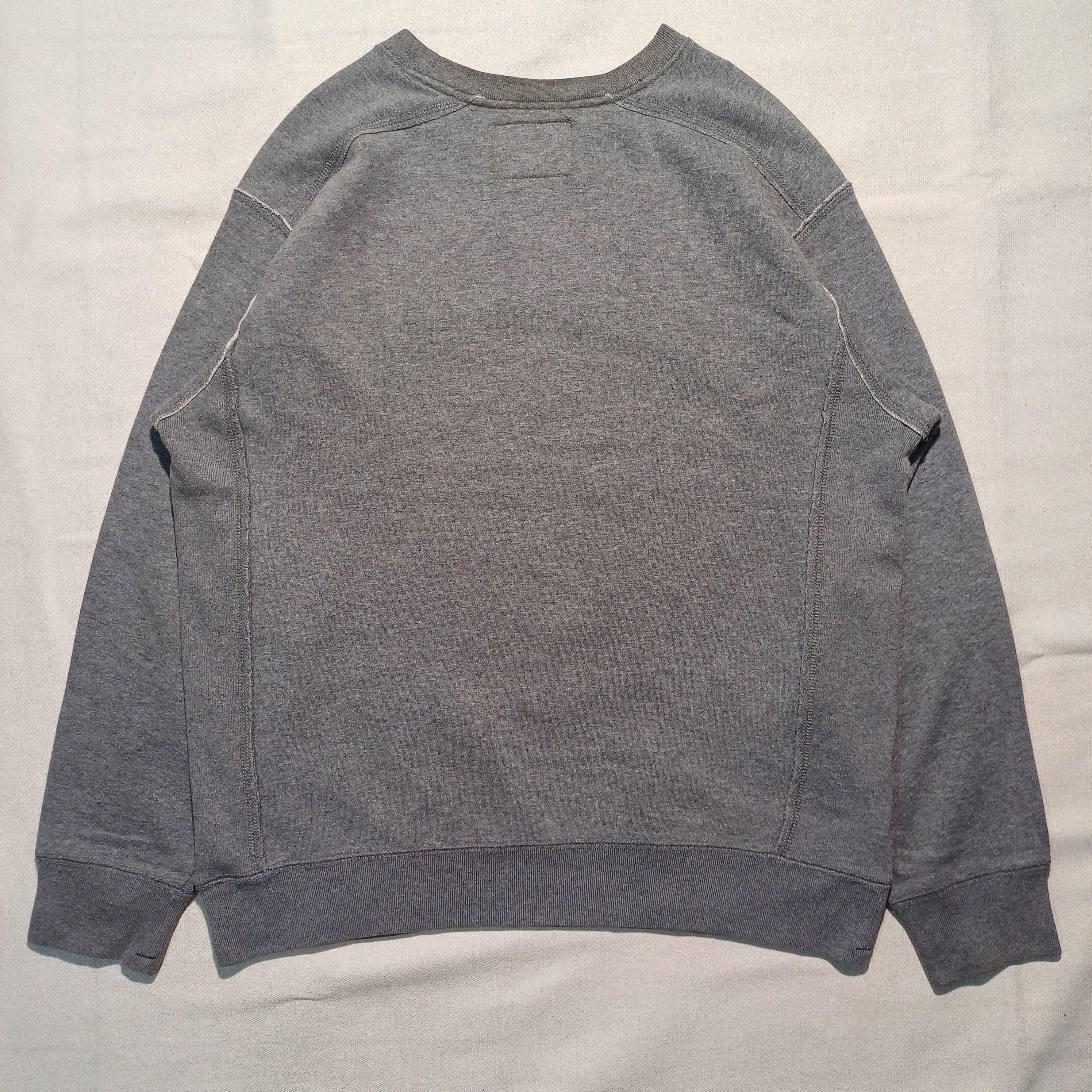 Who A.U. Sweatshirt Gray Embroidery Patch WHO.A.U Size US M / EU 48-50 / 2 - 6 Thumbnail