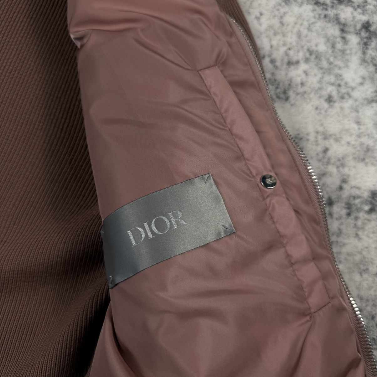 Dior Dior Oblique Knit Down ʼRose’ Jacket Size US S / EU 44-46 / 1 - 7 Thumbnail