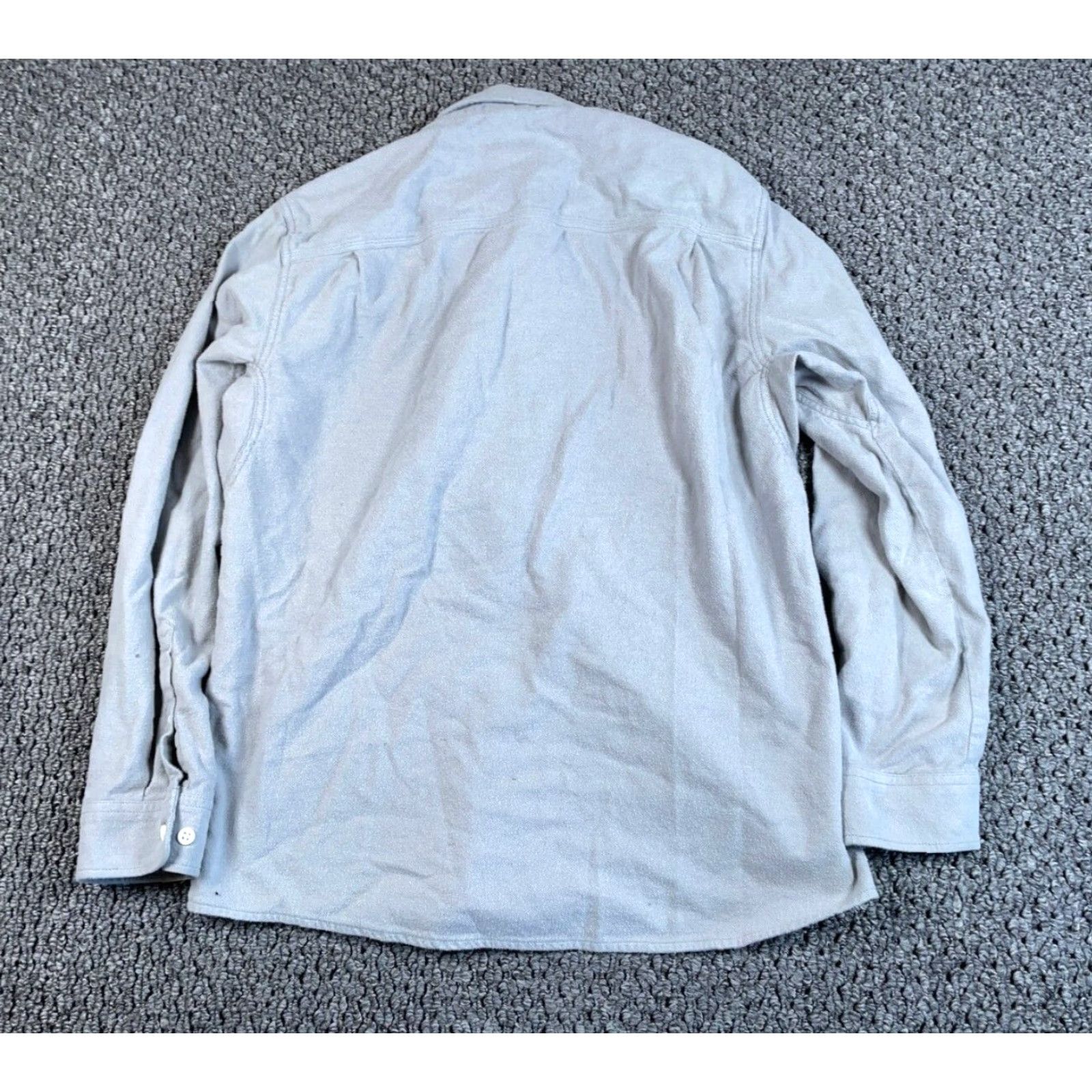 The North Face VINTAGE The North Face Lightweight Flannel Shirt Men L Gray Outdoors 90s Grunge Casual Button-Up Size US L / EU 52-54 / 3 - 2 Thumbnail