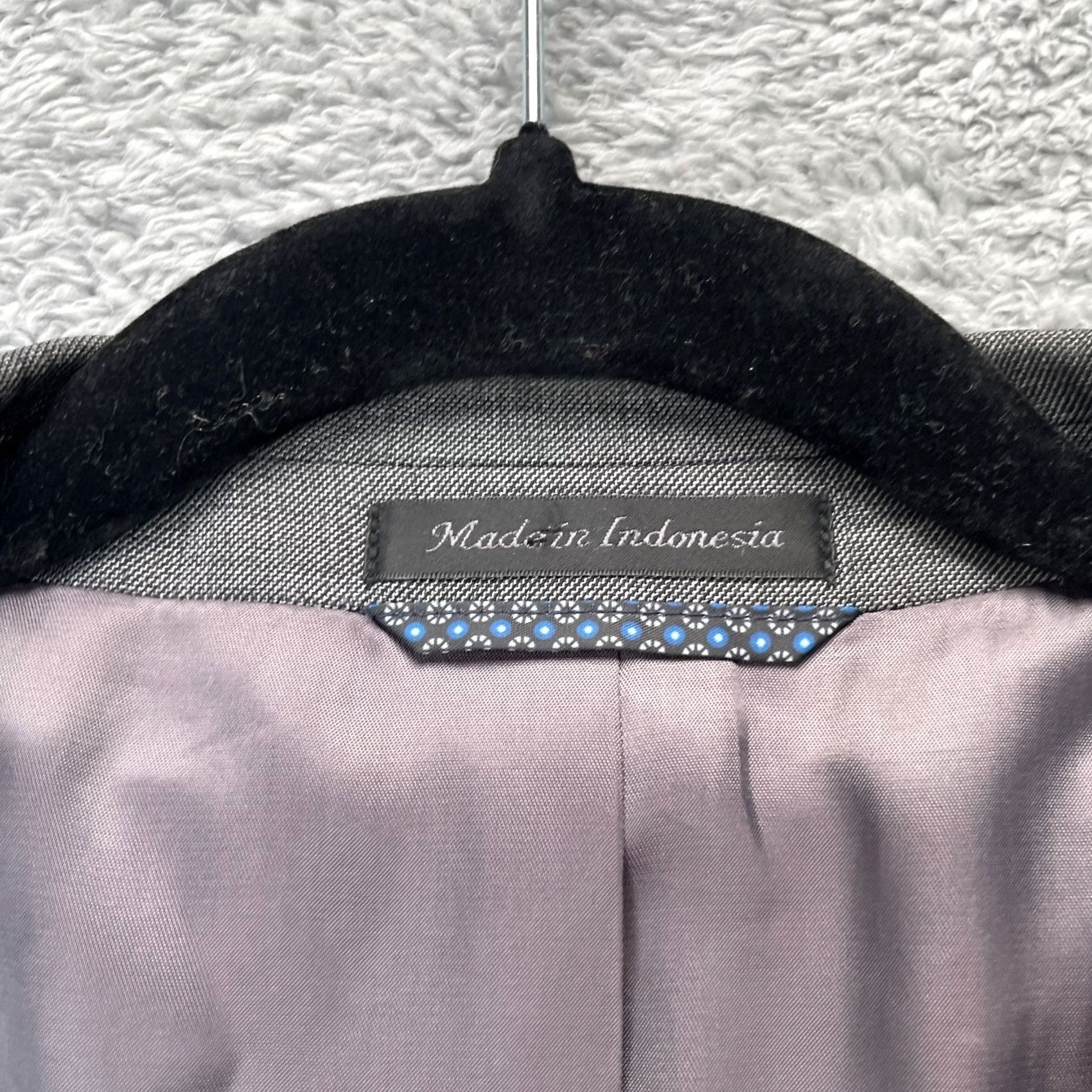 Ralph Lauren Lauren Ralph Lauren Jacket Blazer Mens 50L Gray Wool Stretch Lined Notch Lapel Four-Button 2-Button Front Regular Single-Breasted City Classic Tuxedo Size 50R - 6 Thumbnail