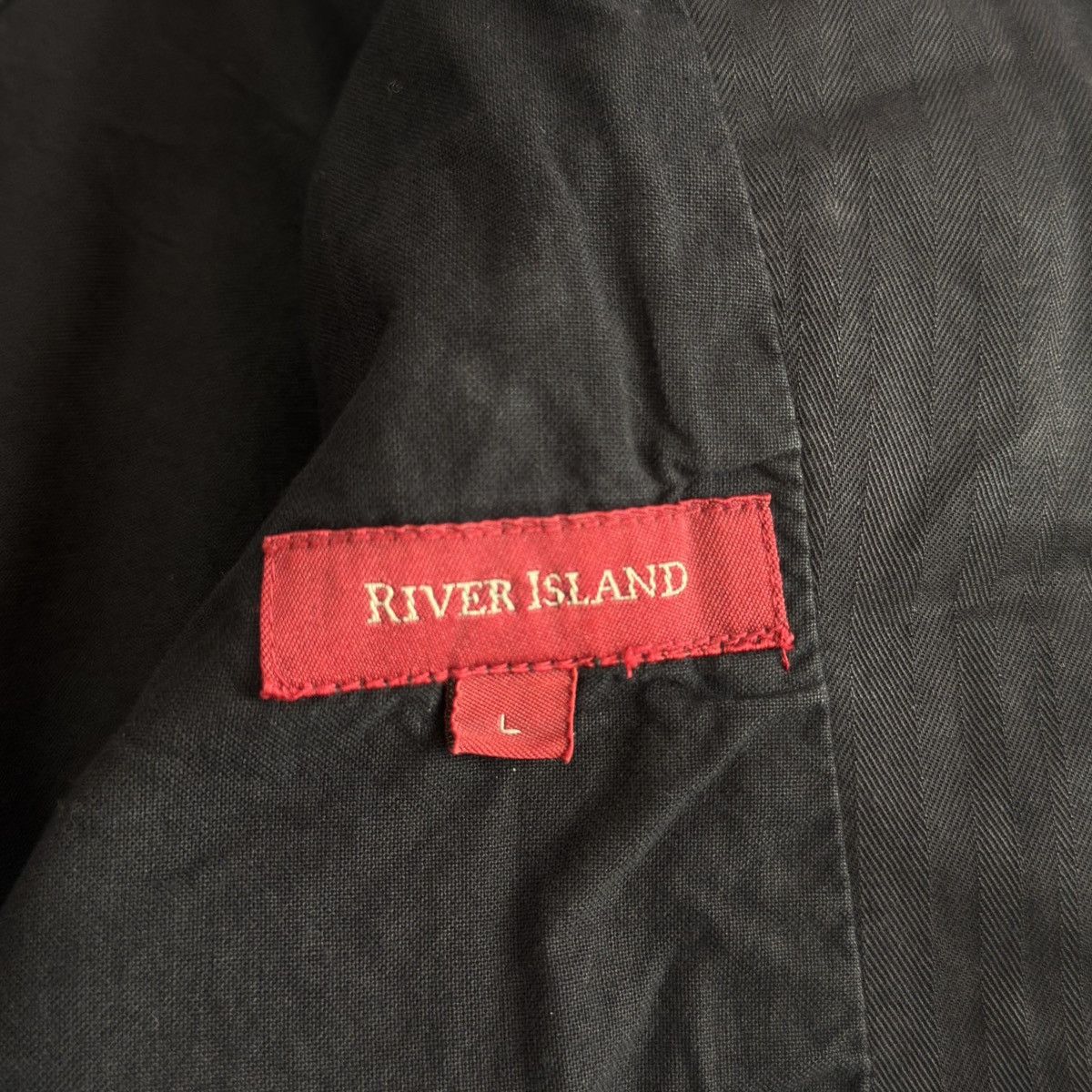 If Six Was Nine × Japanese Brand × Vintage River Island Vintage Gothic Avant Garde Zip Jacket Size US L / EU 52-54 / 3 - 17 Thumbnail