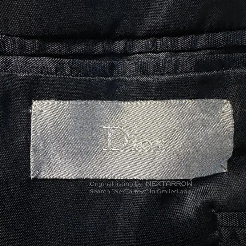 Dior Dior Black Wool Long-Sleeve Coat for Men . Size US M / EU 48-50 / 2 - 4 Thumbnail