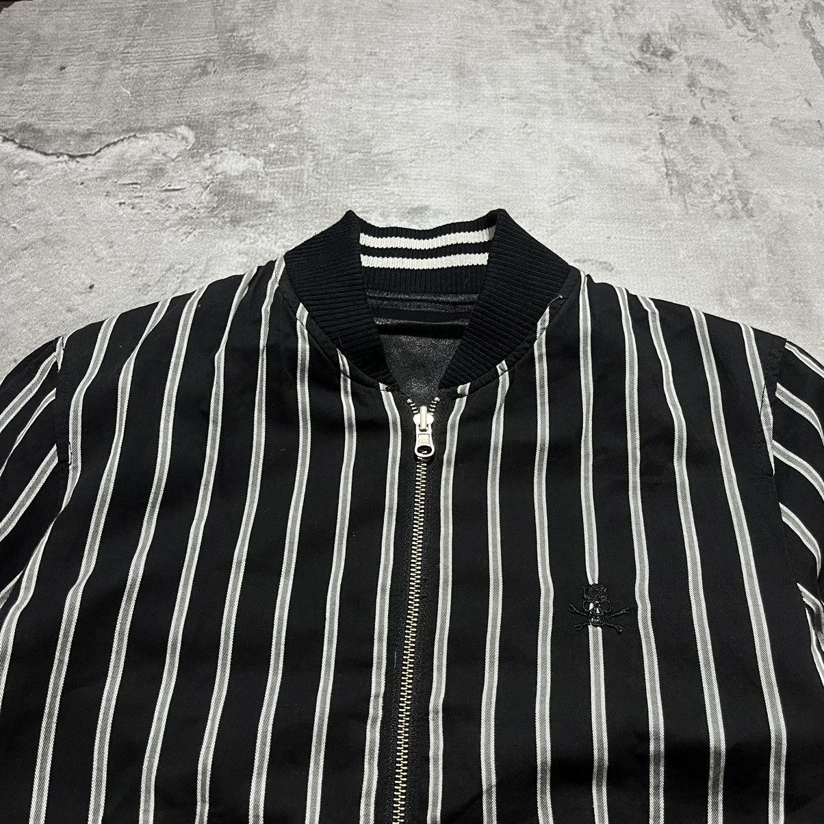 Japanese Brand Edge Rupret Skull Embroidered Reversible Jacket Size US M / EU 48-50 / 2 - 8 Thumbnail