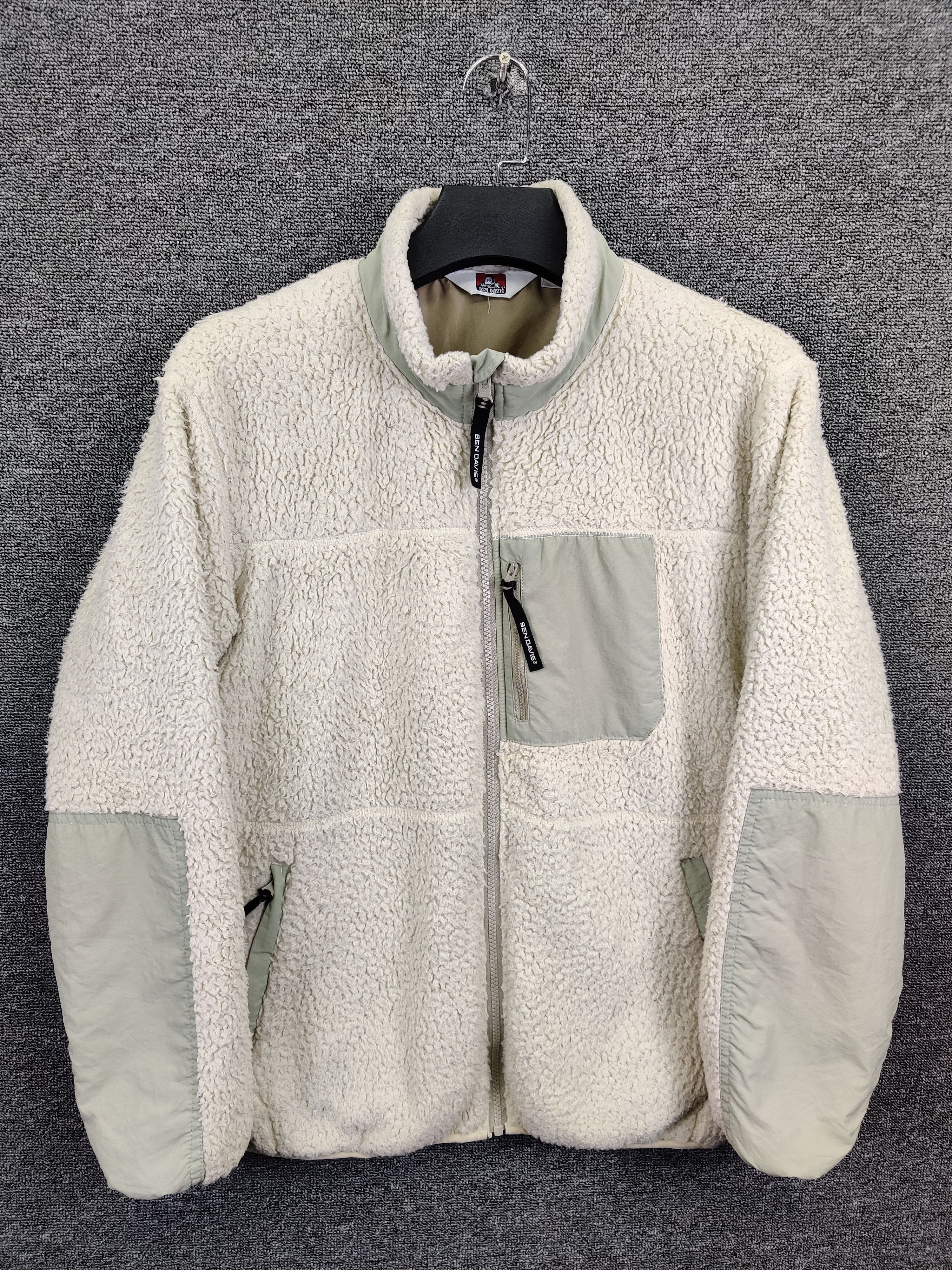 Vintage 90s Ben Davis Fleece Sherpa Jacket