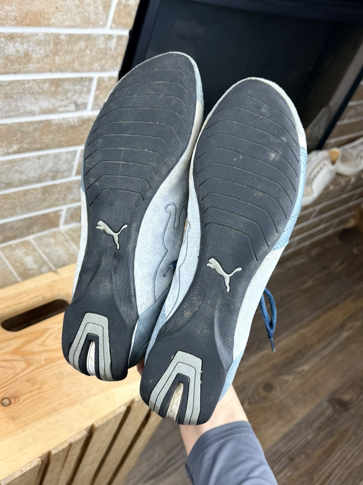 Puma Puma SppedCat Baby Blue Y2K Suede Low Top Shoes SIze US:9 Size US 9 / IT 39 - 10 Thumbnail