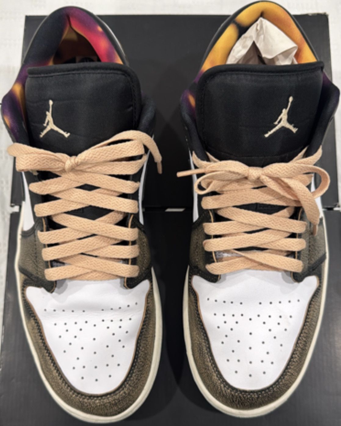 Jordan Brand Air Jordan 1 Low SE Wear Away Tan 2022 Size US 11 / EU 44 - 5 Thumbnail