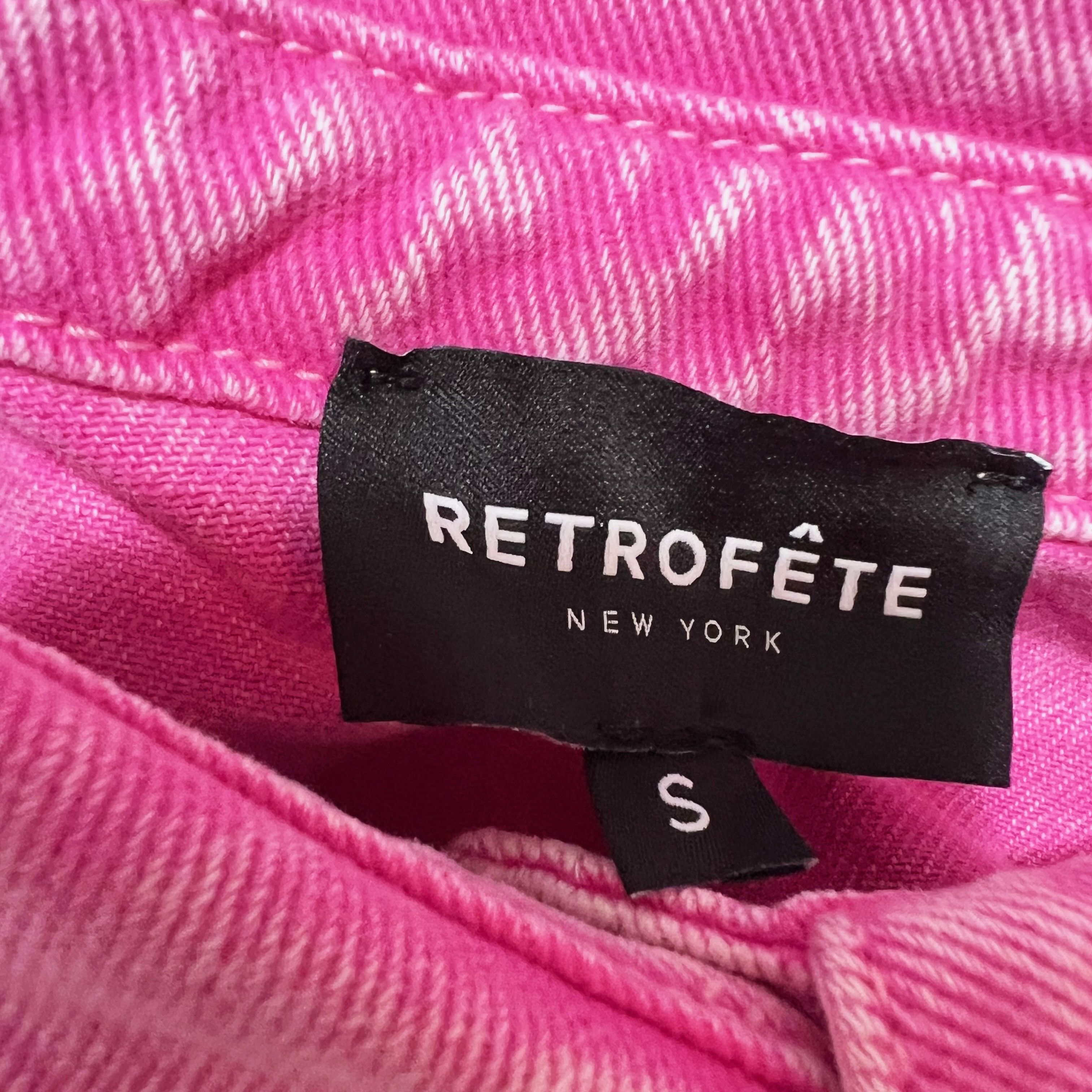 Retrofete Retrofete Doreen Cotton Denim Jean Collared Button Down Size S / US 4 / IT 40 - 2 Thumbnail