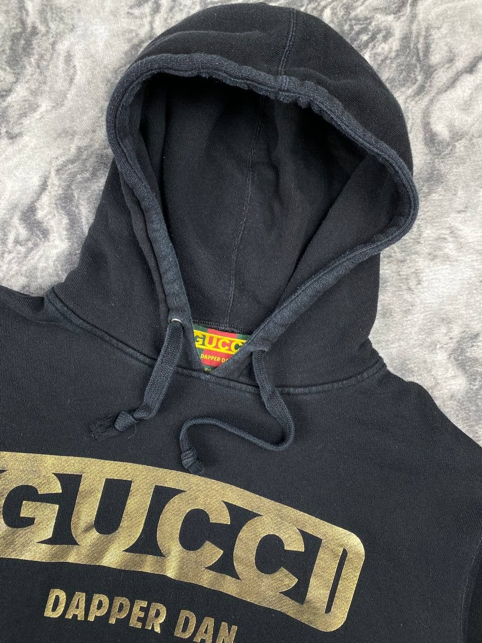 Gucci Gucci Dapper Dan Hoodie Big Logo Men Size L Black Size US L / EU 52-54 / 3 - 2 Thumbnail