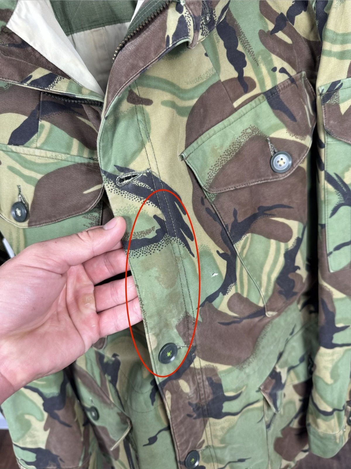 Other Vintage British Army DPM Camouflage Field Jacket Military Size US M / EU 48-50 / 2 - 10 Thumbnail