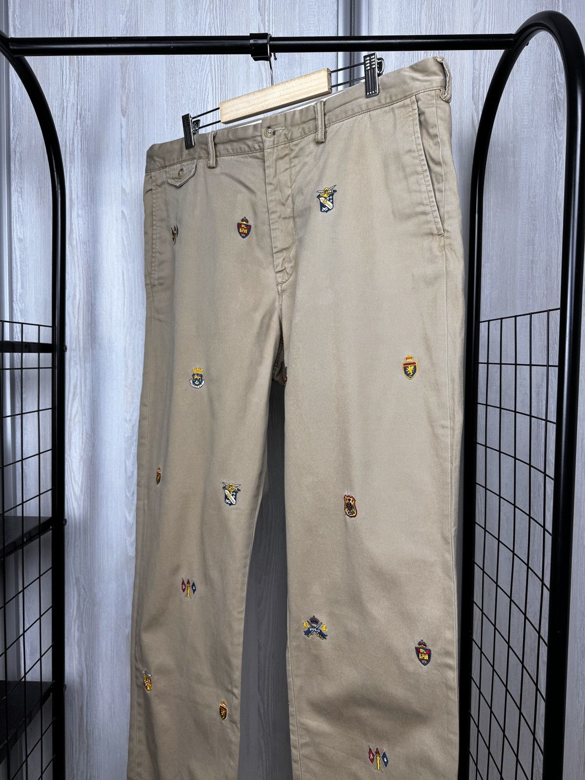 Polo Ralph Lauren Polo Ralph Lauren Classic Straight Fit Twill All Over Flags Size US 38 / EU 54 - 5 Thumbnail