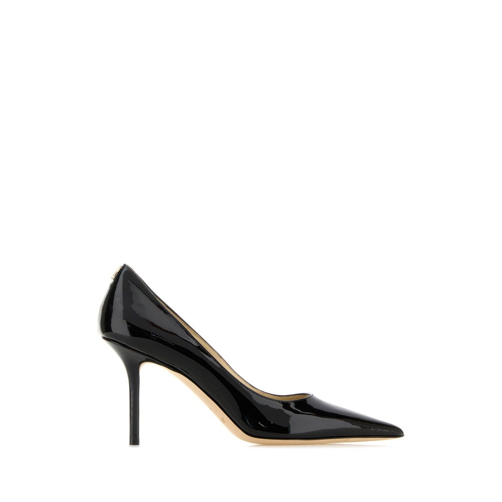JIMMY CHOO Love 85 Black Leather 85mm Heel Pumps New & Authe