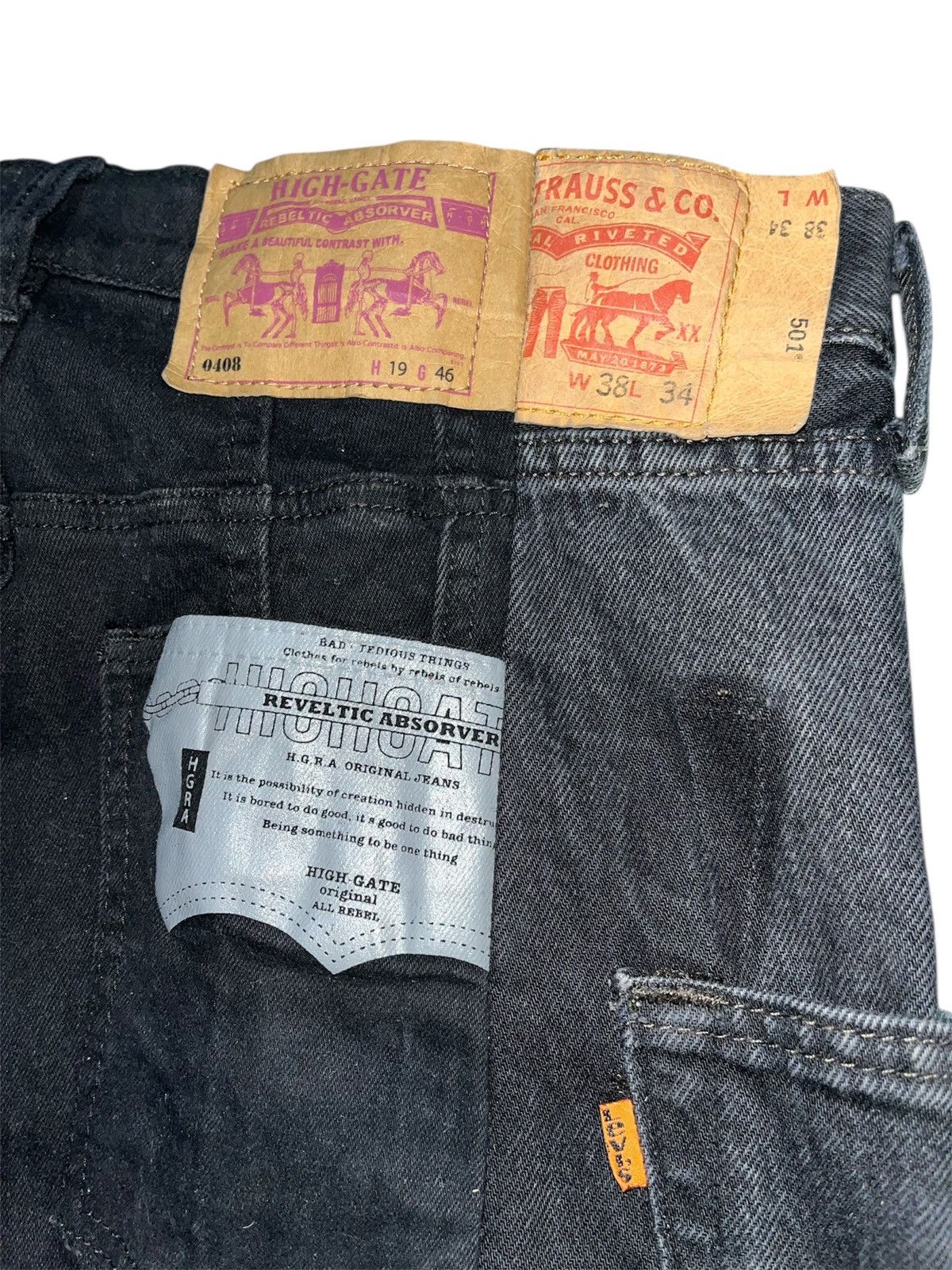 Seditionaries HIGH GATE x LEVIS x IF SIX WAS NINE x JAPAN BRAND Size US 35 - 4 Thumbnail