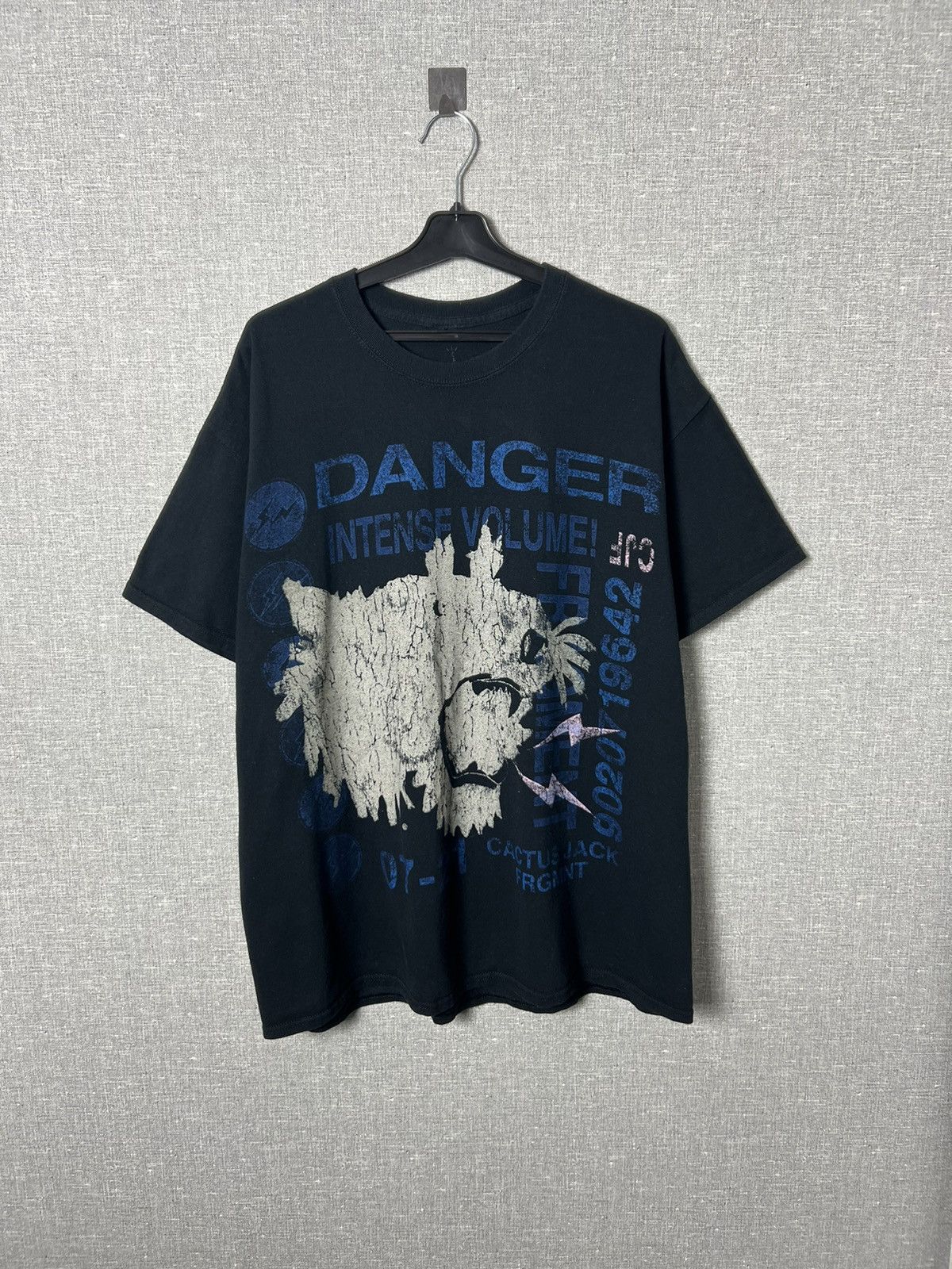 Fragment Design × Travis Scott Travis Scott Cactus Jack x Fragment Danger / Tiger Tee Shirt Size US L / EU 52-54 / 3 - 1 Thumbnail
