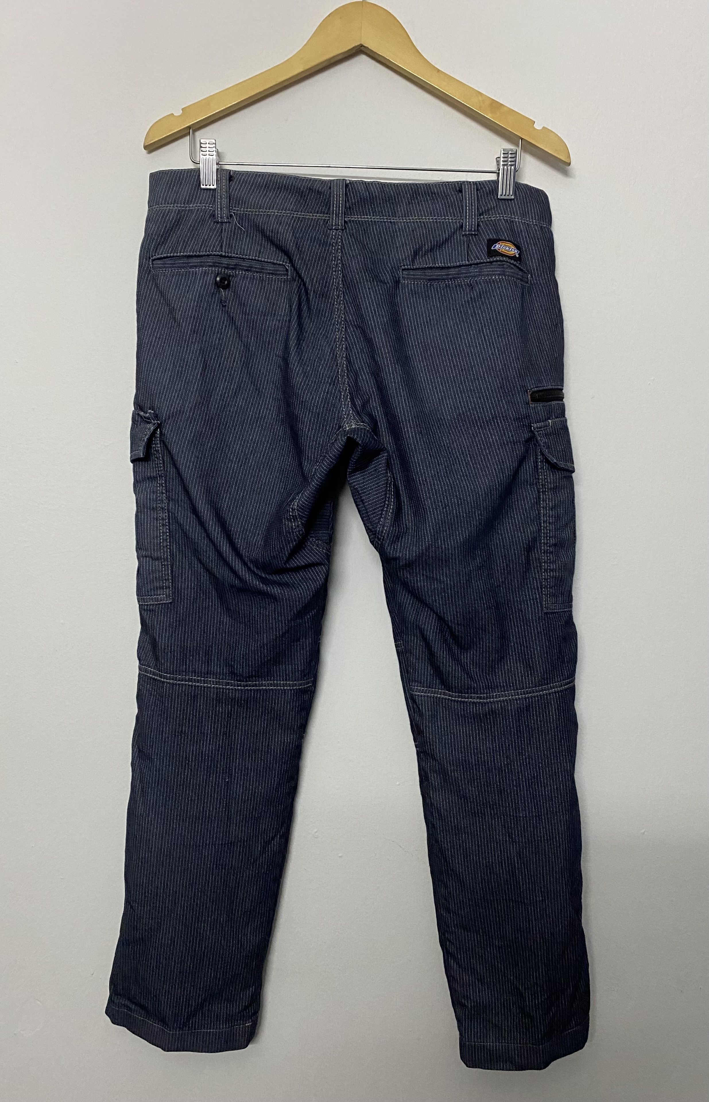 Dickies Vtg Dickies Hikori Stripe Trouser Pants Size US 34 / EU 50 - 2 Thumbnail