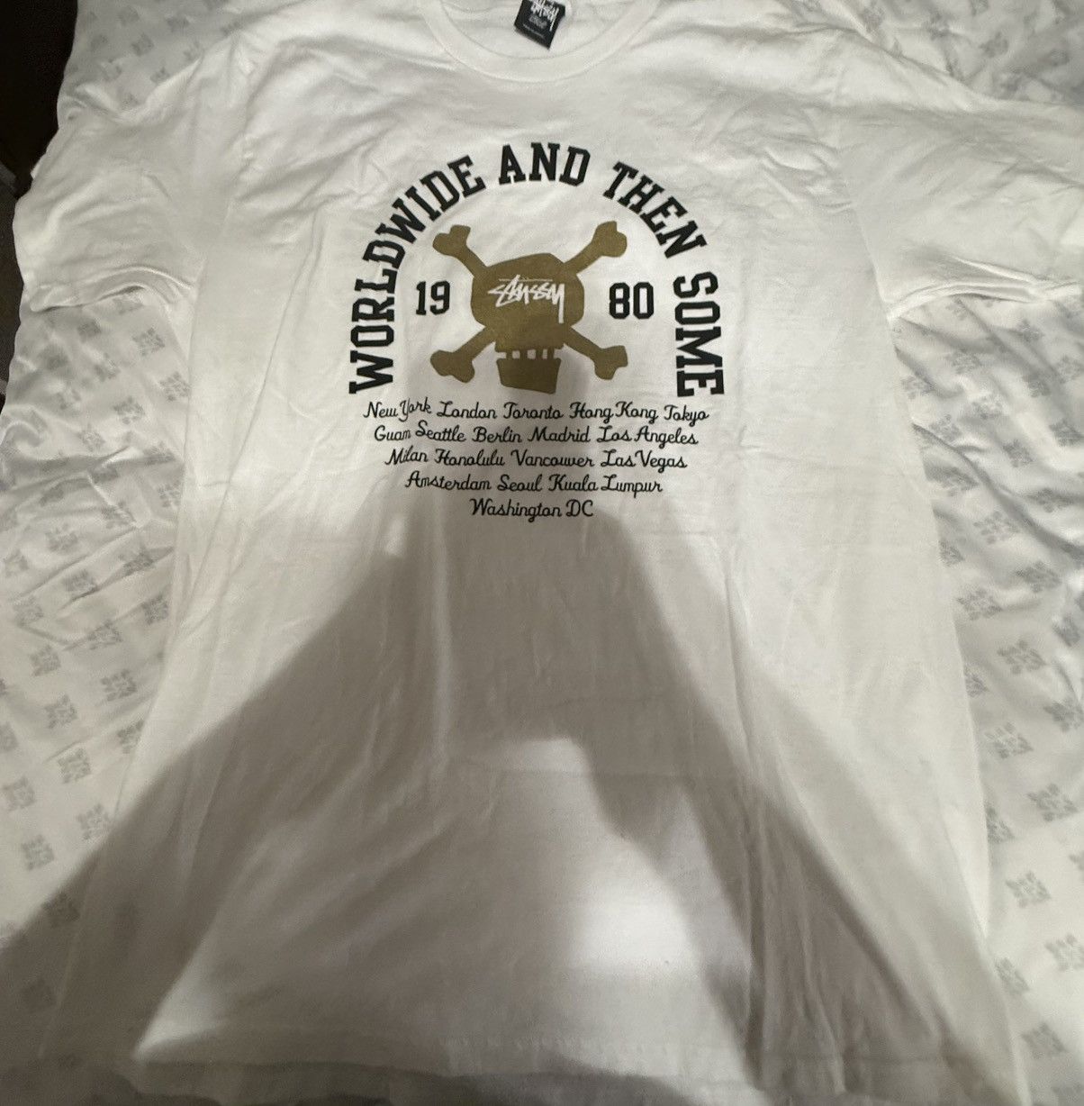 Stussy Stussy Vintage World Chapter tee Size US L / EU 52-54 / 3 - 1 Thumbnail