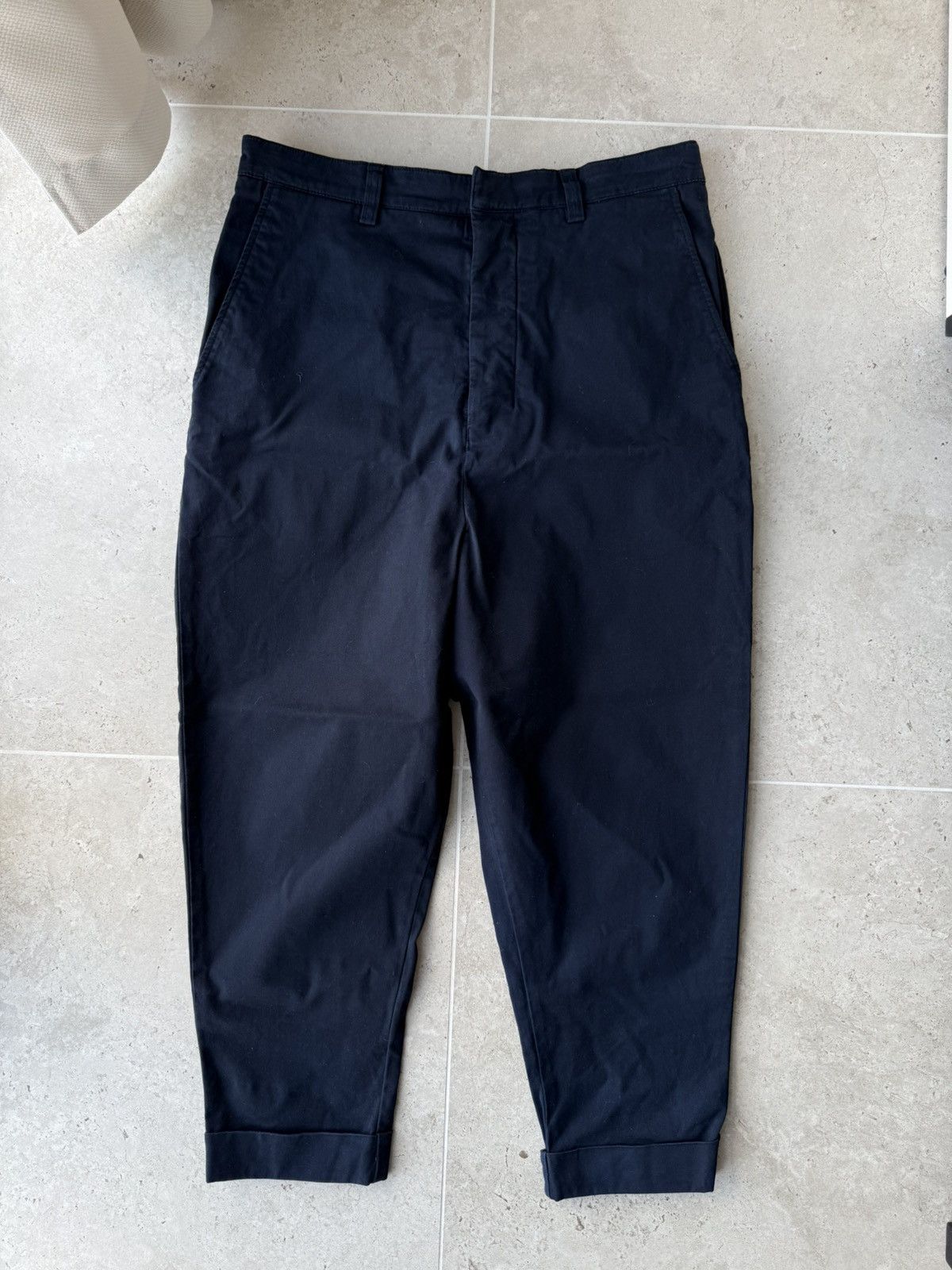 AMI AMI Cropped Pants Trousers Size US 32 / EU 48 - 1 Thumbnail