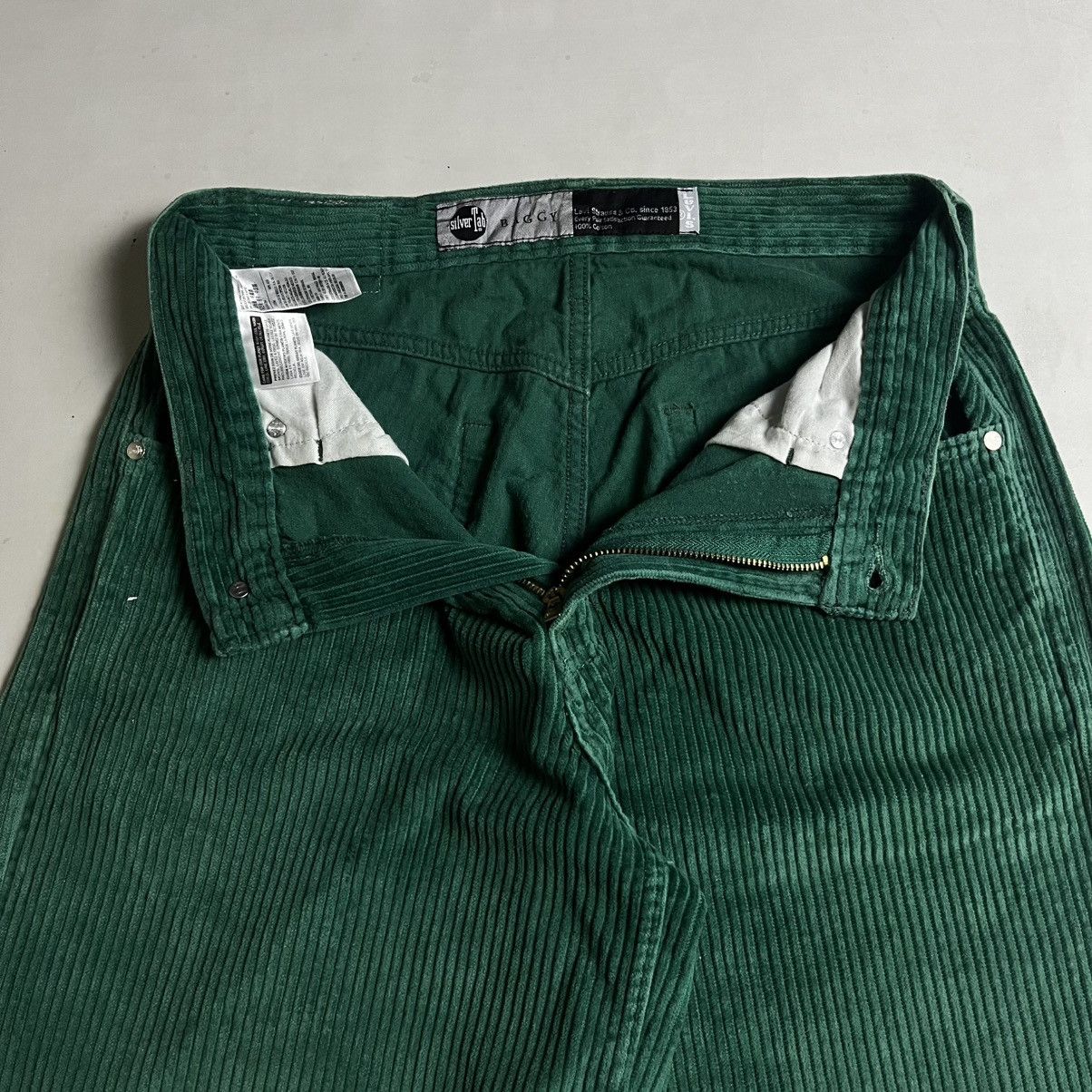 Levi's Vintage Clothing 00s Levis Silver Tab Baggy Corduray Size US 28 / EU 44 - 4 Thumbnail