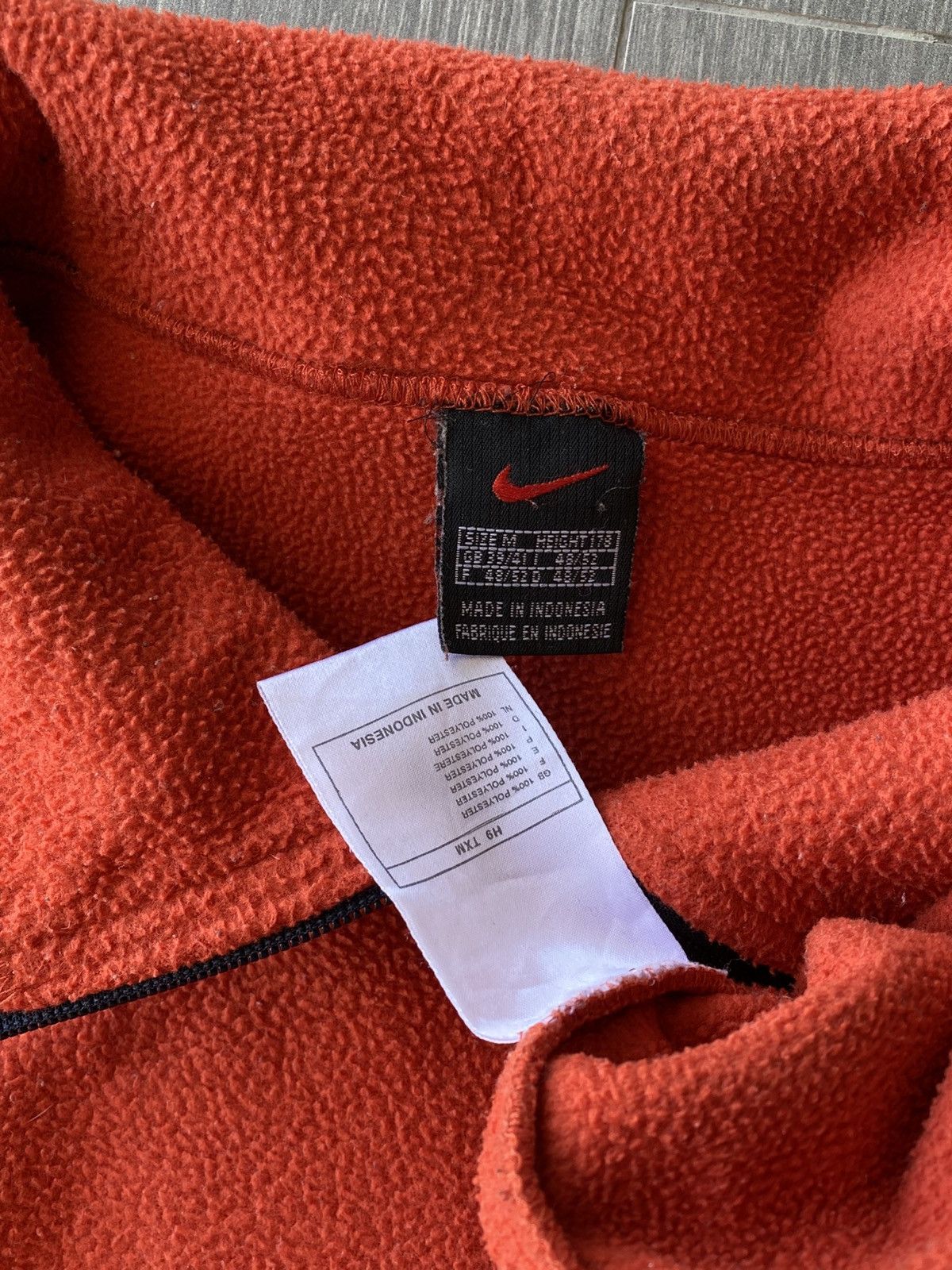 Nike × Nike ACG × Vintage Vintage Nike SpellOut Fleece Pullover Size US M / EU 48-50 / 2 - 8 Thumbnail