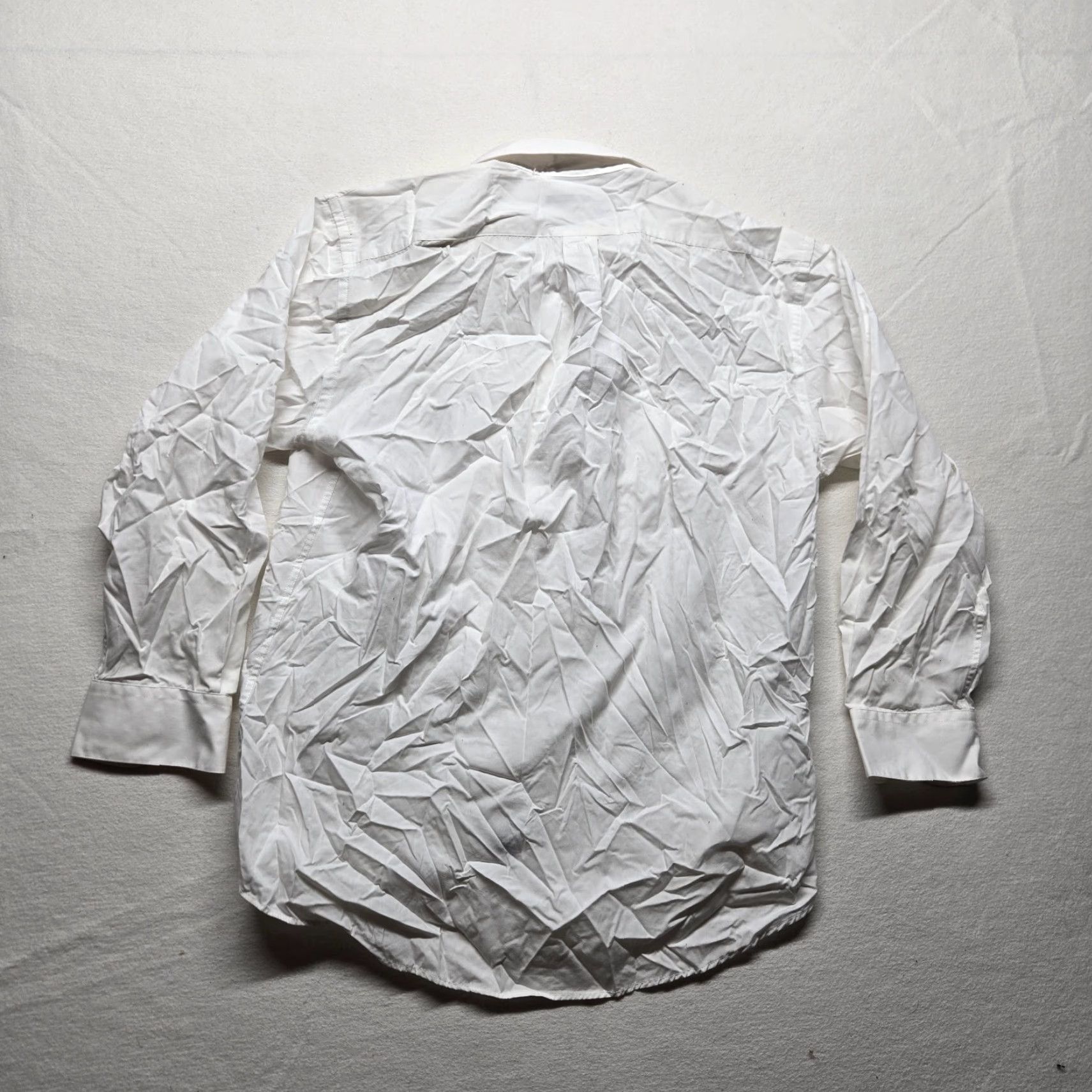 Alexander Julian ALEXANDER JULIAN Shirt Solid White Button-Up Long Sleeve M 15 15.5 Adult Men Cotton Spandex Casual Shirt Beach City Vintage No N/A Size US M / EU 48-50 / 2 - 7 Thumbnail