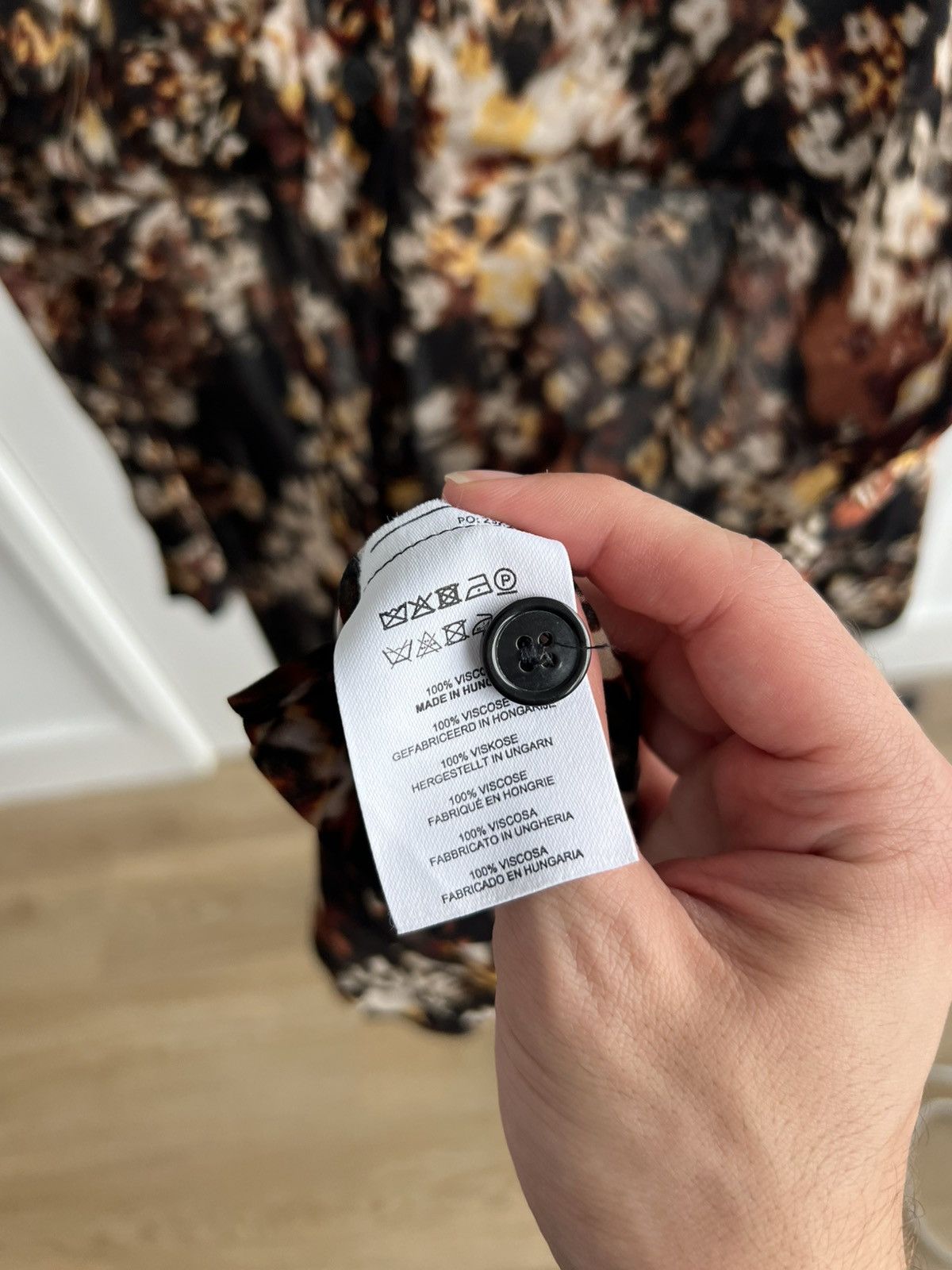 Dries Van Noten Distorted Floral Shirt Size US S / EU 44-46 / 1 - 4 Thumbnail