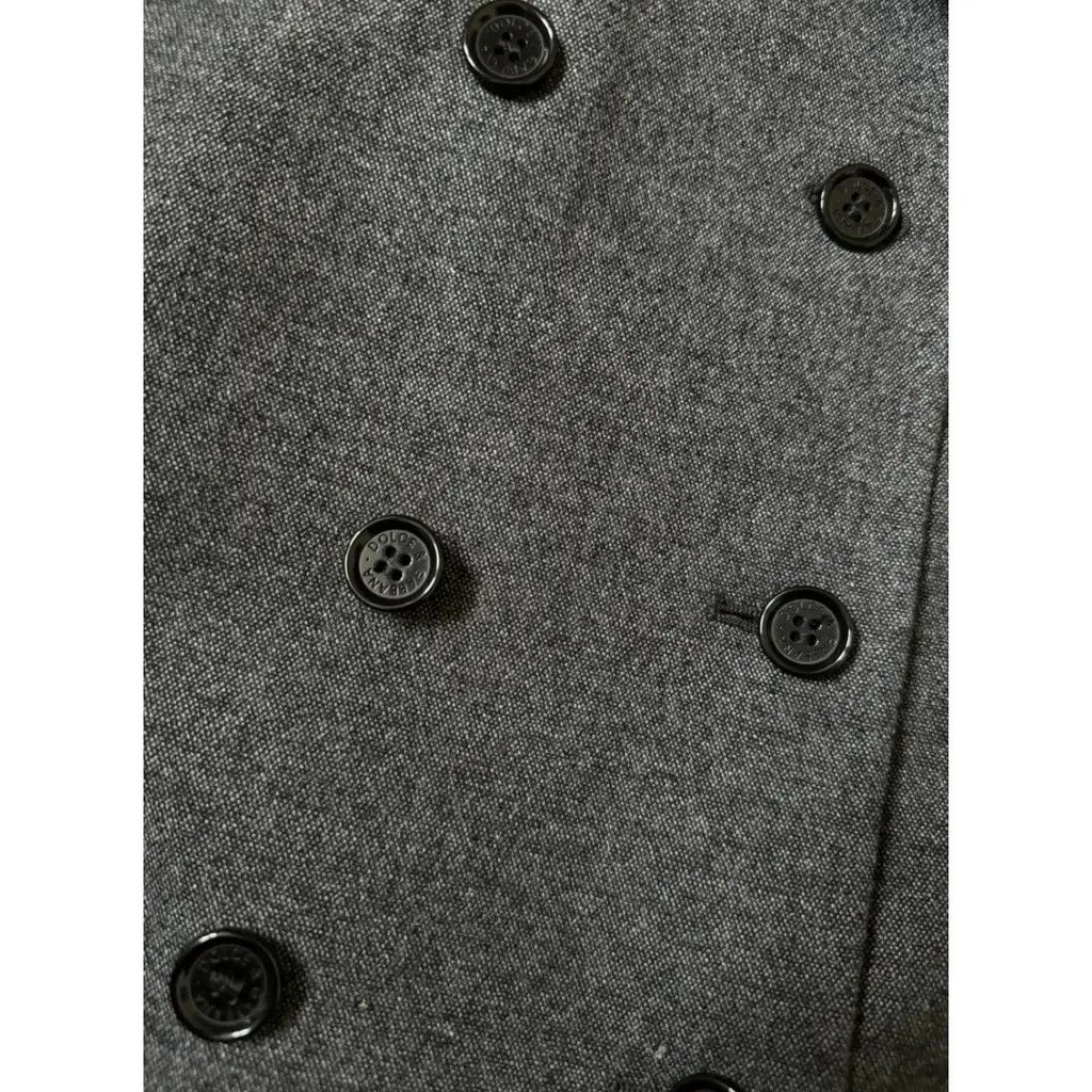 Dolce & Gabbana Dolce & Gabbana Grey Wool Double Breasted Blazer Size 42 IT Size M / US 6-8 / IT 42-44 - 6 Thumbnail