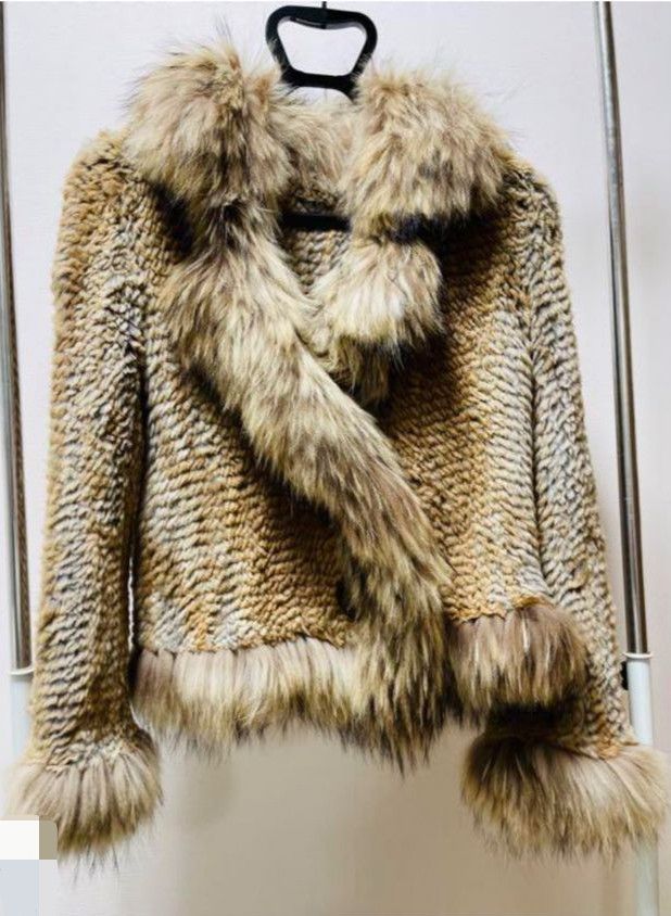 Dolce & Gabbana Dolce Gabbana FR. F9005F Rabbit Fox Fur Jacket Size S / US 4 / IT 40 - 1 Thumbnail