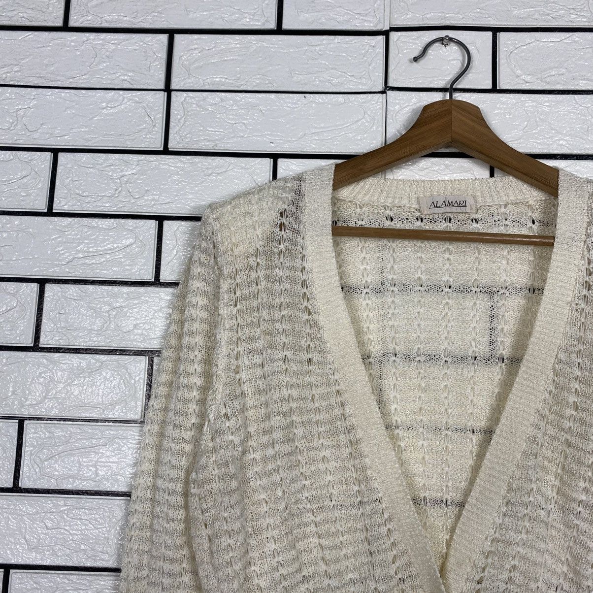 Japanese Brand Alamari Cropped Button Cardigan Issey Miyake Size US M / EU 48-50 / 2 - 8 Thumbnail