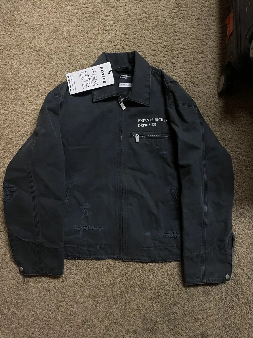 Enfants Riches Deprimes DISTRESSED WORK JACKET Size US M / EU 48-50 / 2 - 1 Thumbnail