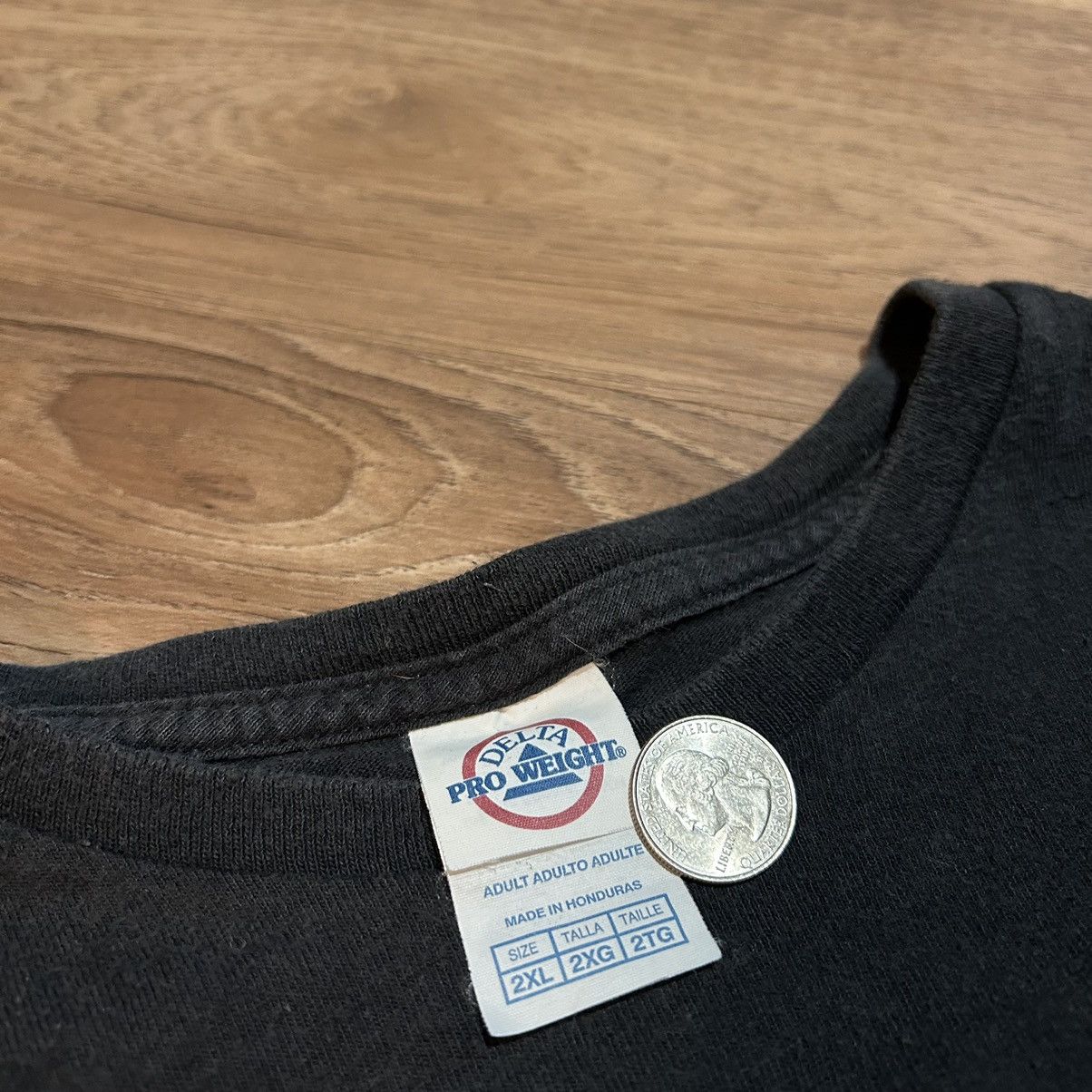 Delta × Vintage Vintage I Stand For The Flag I Kneel For The Cross T-Shirt Size US XXL / EU 58 / 5 - 7 Thumbnail
