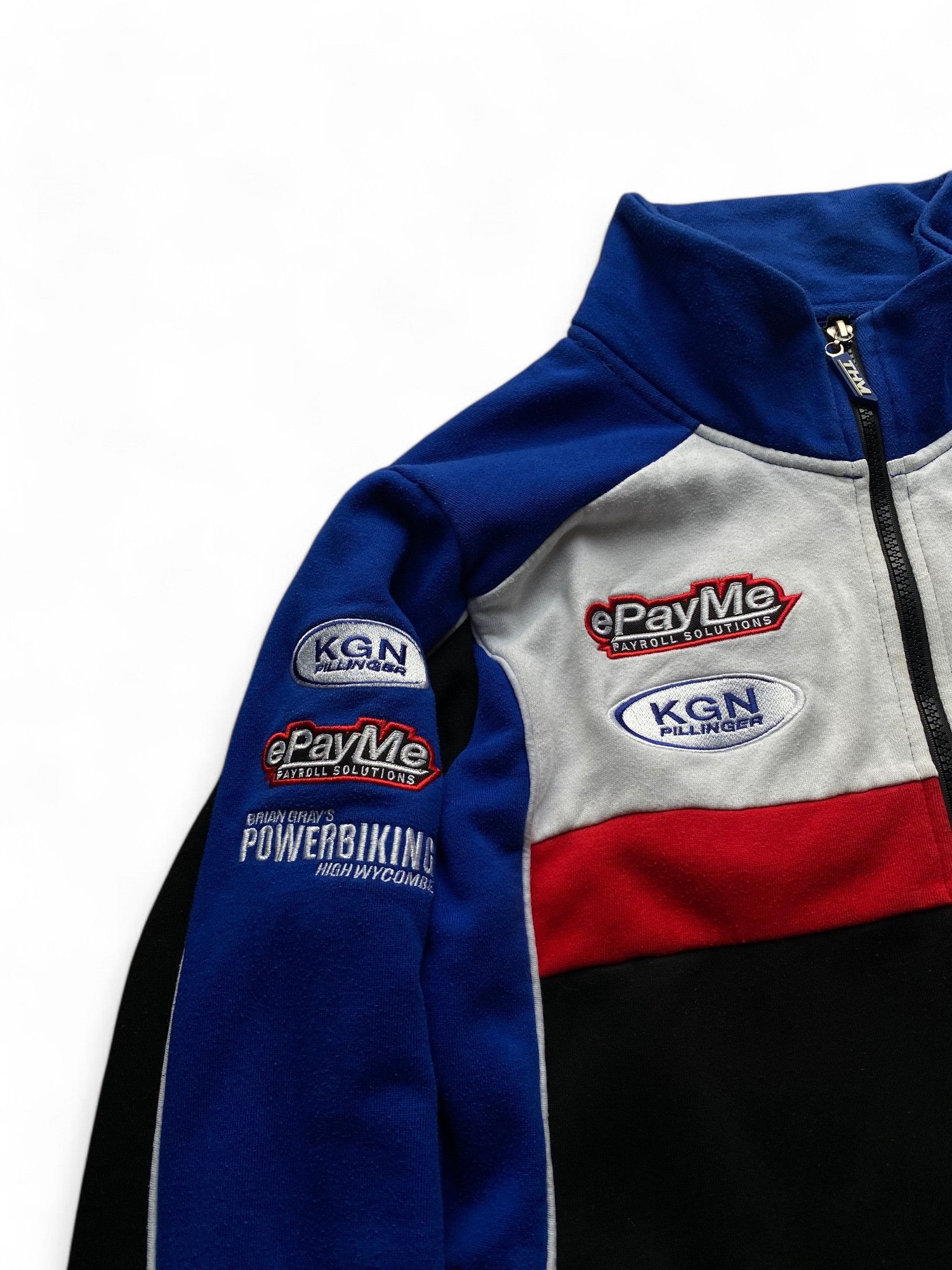 Vintage Vintage THM Tommy Hill Motorsport Zip Jacket Size US L / EU 52-54 / 3 - 5 Thumbnail