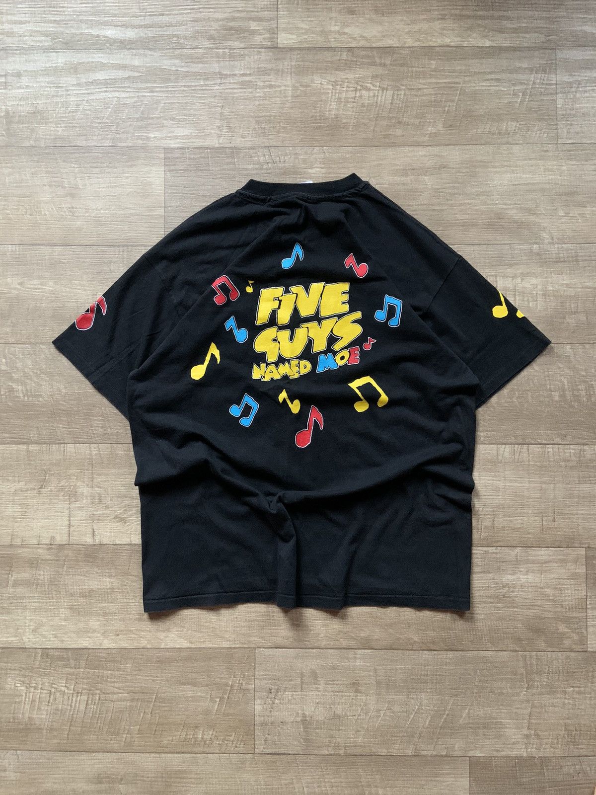 Band Tees × Vintage vintage 1990 five guys named moe all over print jazz tee Size US XL / EU 56 / 4 - 6 Thumbnail