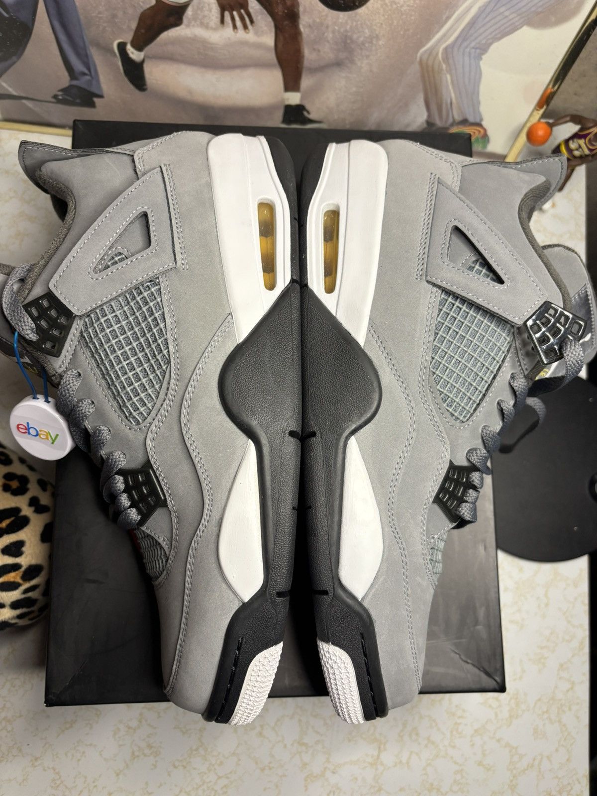 Jordan Brand Jordan Retro 4 ‘cool grey’ Size US 11 / EU 44 - 4 Thumbnail