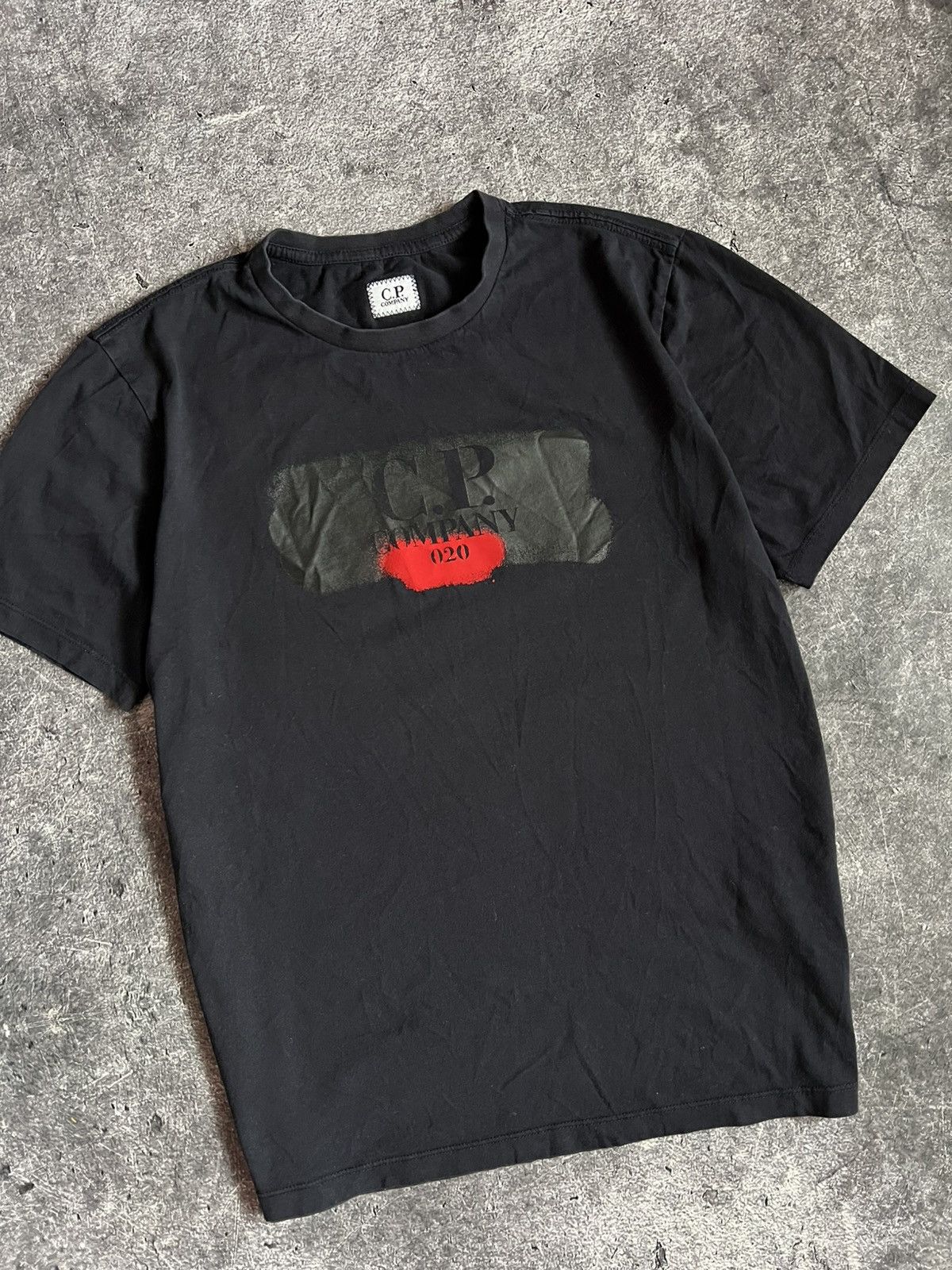 C.P. Company × Stone Island × Vintage C.P. Company Big logo 020 T-shirt Tee Size US M / EU 48-50 / 2 - 3 Thumbnail