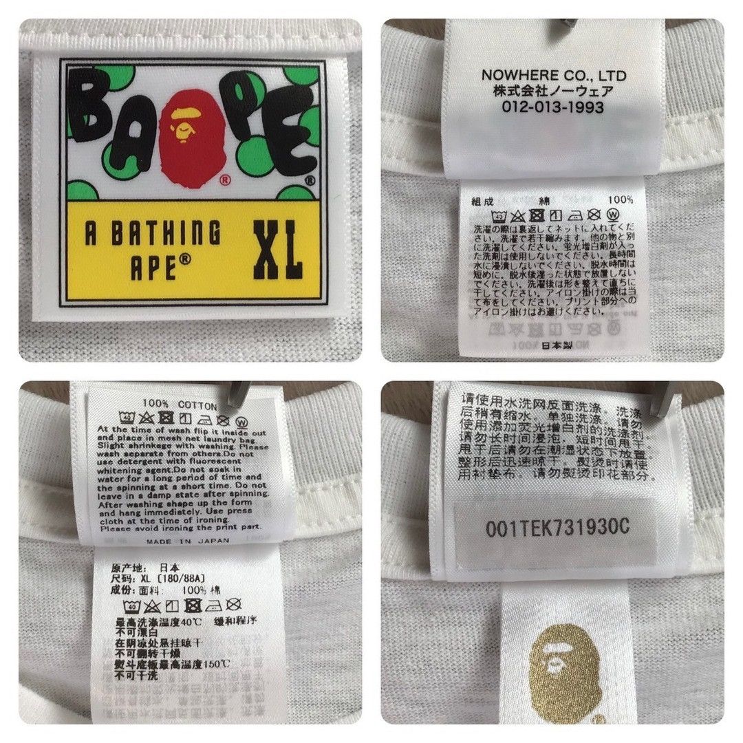 Bape BAPE × Inoue Santa BAPE GALLERY ART T-shirt a bathing ape Size US XL / EU 56 / 4 - 7 Thumbnail