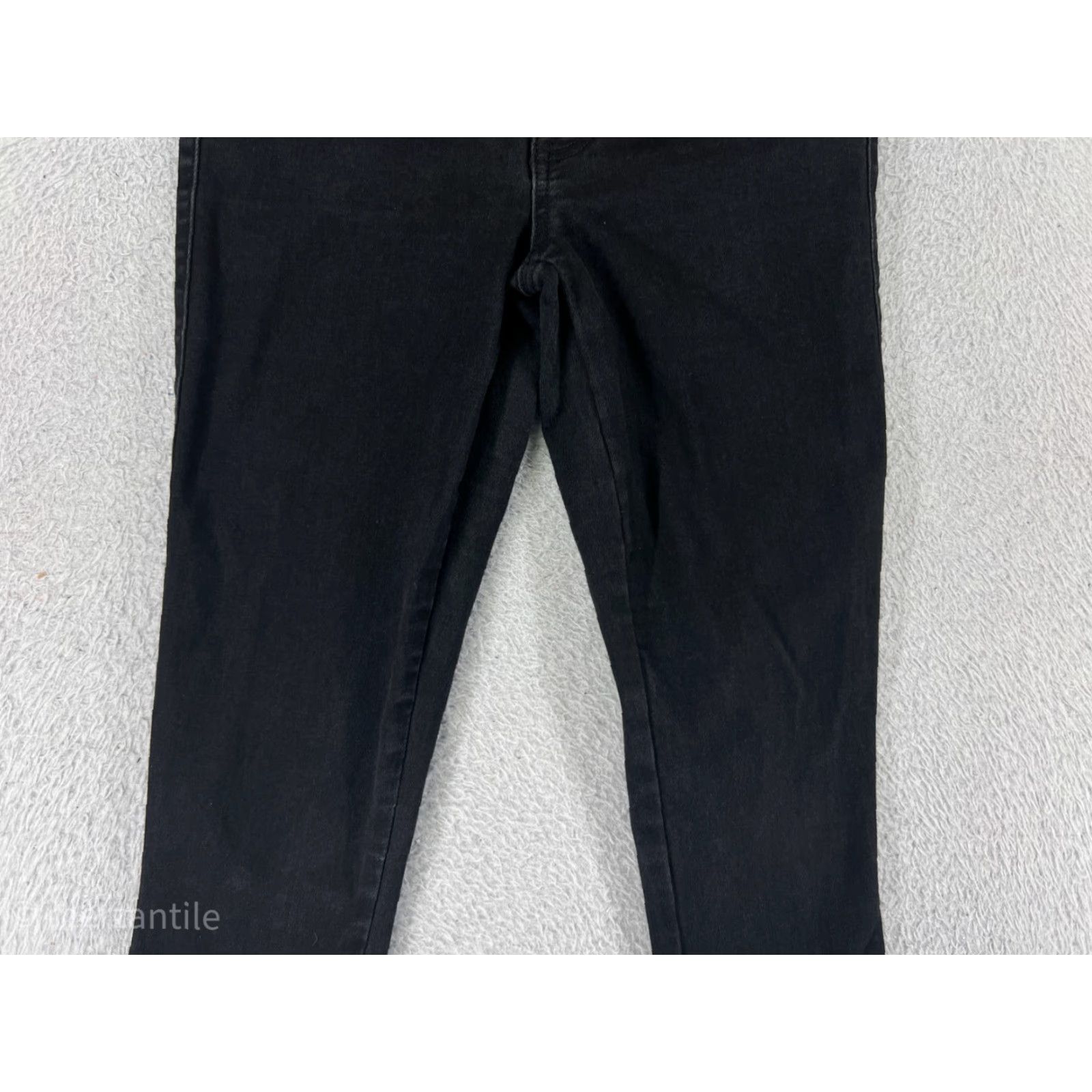 Lucky Brand Lucky Brand Jeans Womens 2 Black Denim Dark Wash Mid Rise Skinny Stretch Jeans - 30 Inseam Size 26" / US 2 / IT 38 - 7 Thumbnail