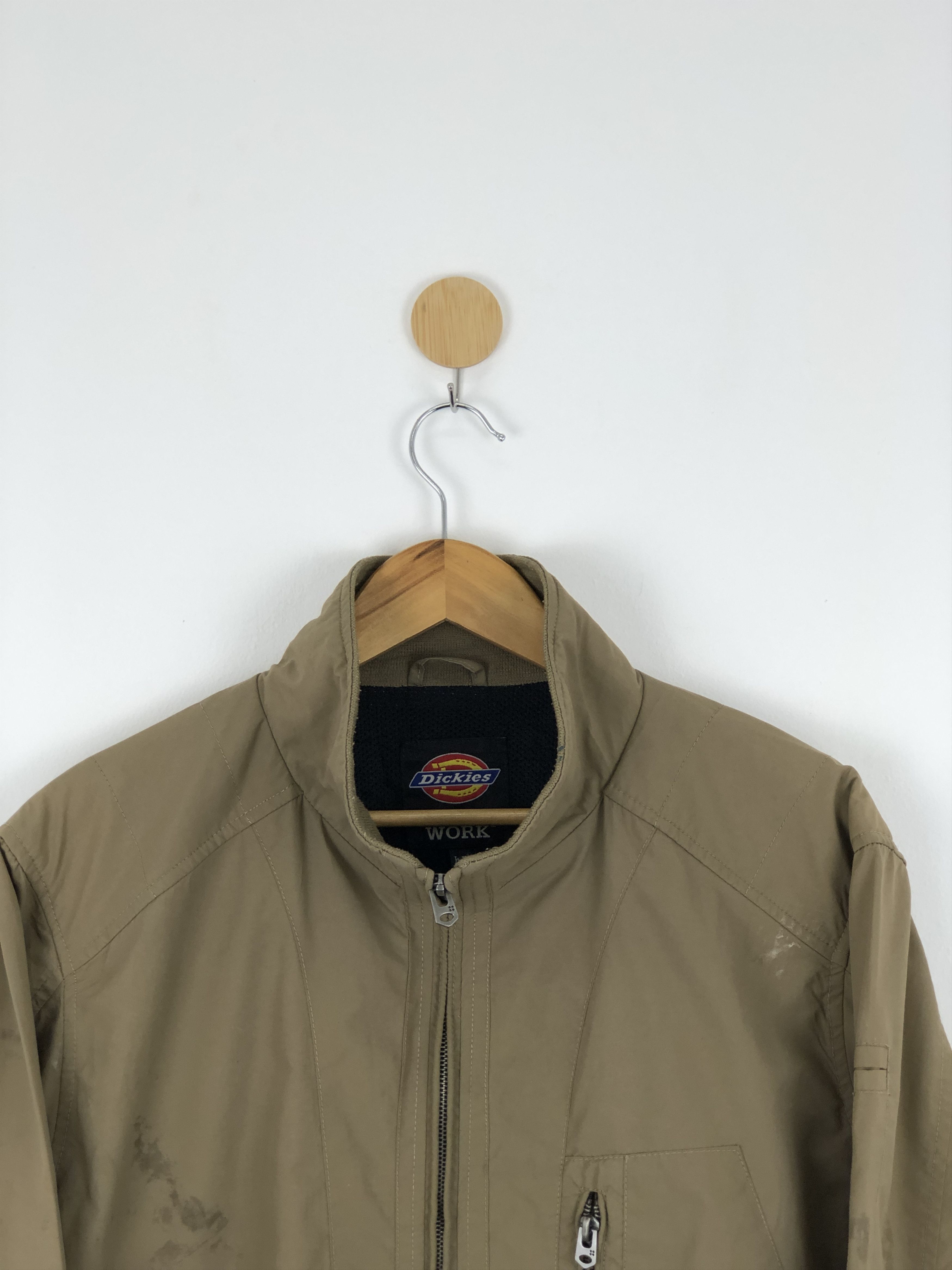 Dickies Vintage Dickies Work Zipper Up Light Jacket JA0023 Size US XL / EU 56 / 4 - 2 Thumbnail