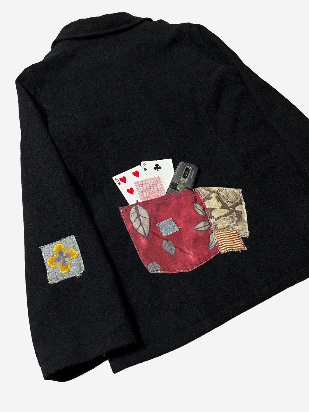 Japanese Brand Custom Made Extra Pocket Betty’s blue Double Breasted Jacket Size US M / EU 48-50 / 2 - 12 Thumbnail