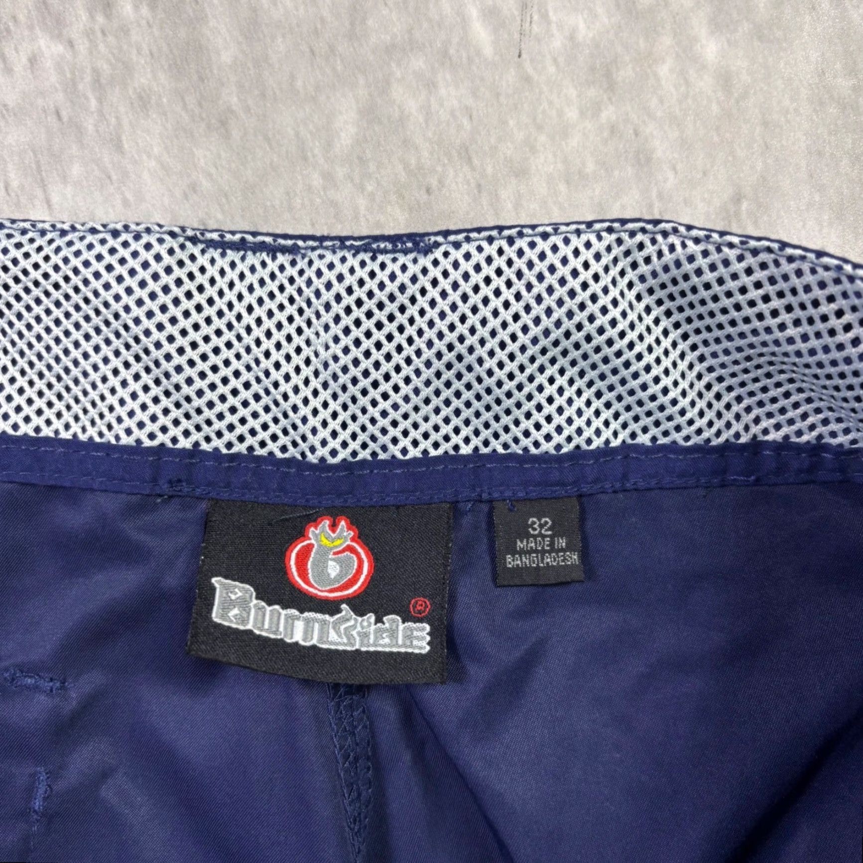 Burnside Burnside Mens Cargo Pants Navy Blue Size 32 Adjustable Bungee Hem Straight Leg Cargo Pants Casual Travel Workwear Mens Navy Blue 32 Size US 33 - 6 Thumbnail
