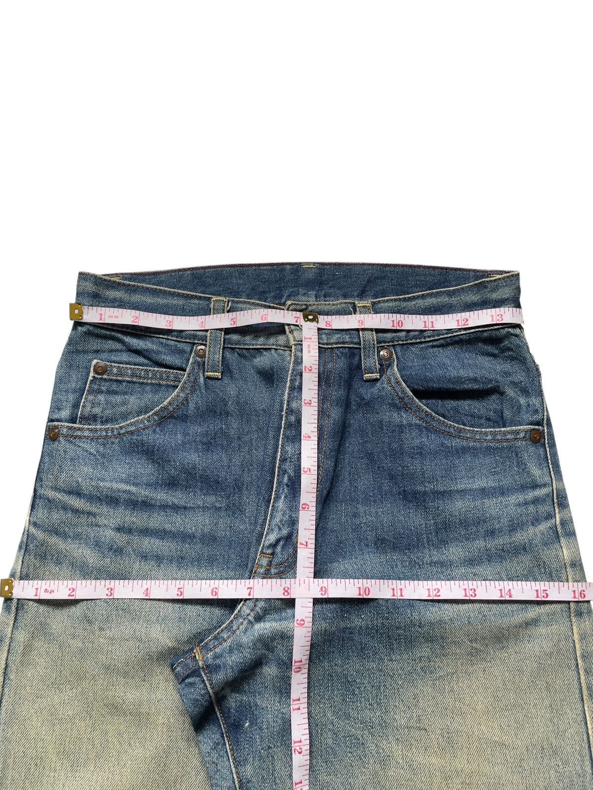 Japanese Brand Vintage Japanese Brand Mud Wash Distressed Loose Jeans Size US 27 - 12 Thumbnail