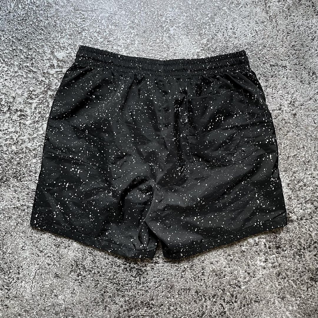 Nike Nike Nylon Paint Ball Black Shorts. Size US 32 / EU 48 - 5 Thumbnail