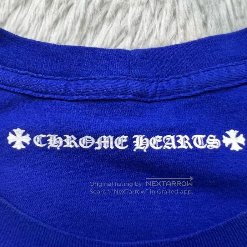 Chrome Hearts CHROME HEARTS Size M Klein blue short sleeve Size US M / EU 48-50 / 2 - 3 Thumbnail