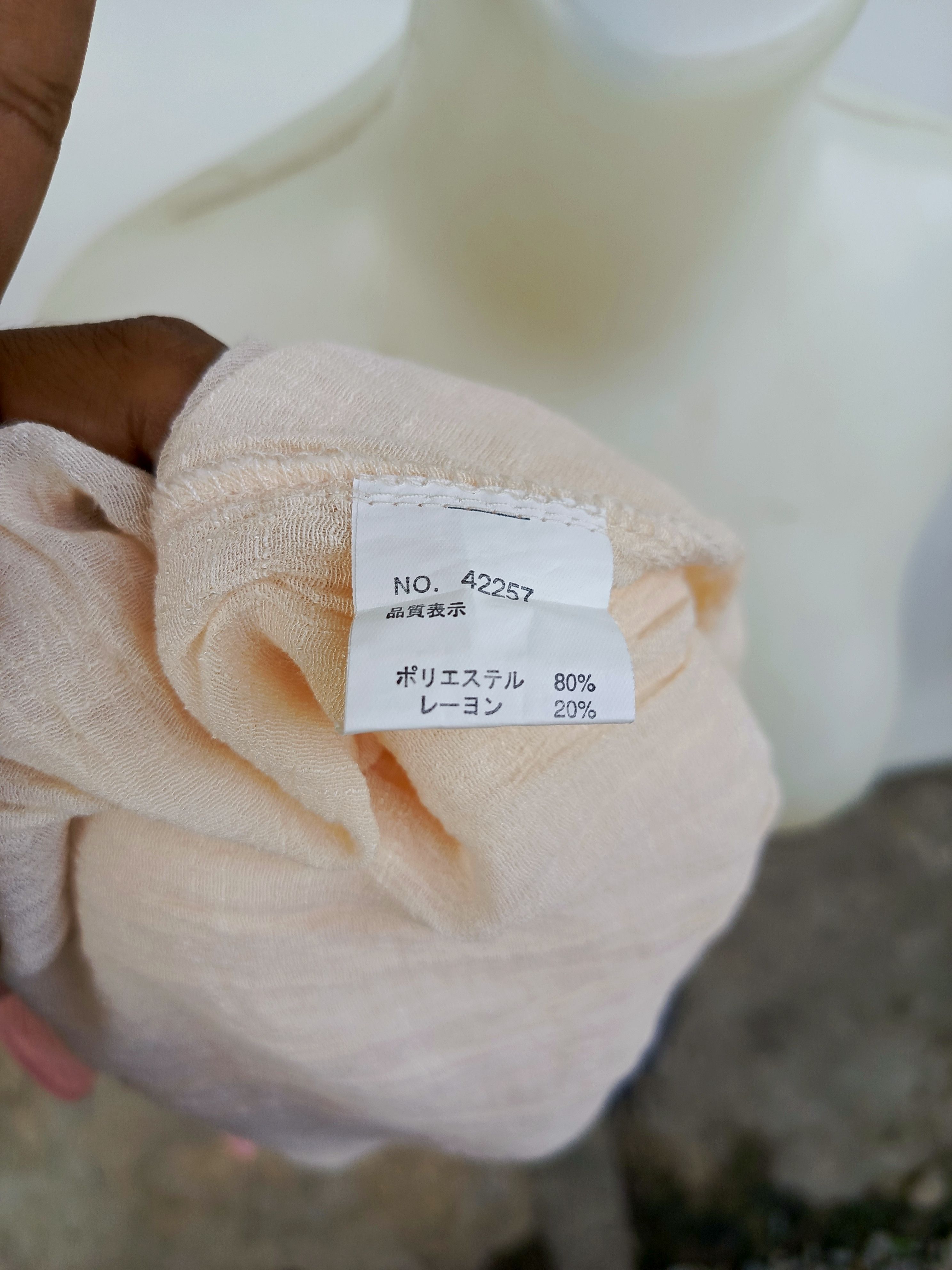 Japanese Brand Toujours Ensemble Layered Blouse – Soft Feminine Style Size L / US 10 / IT 46 - 7 Thumbnail