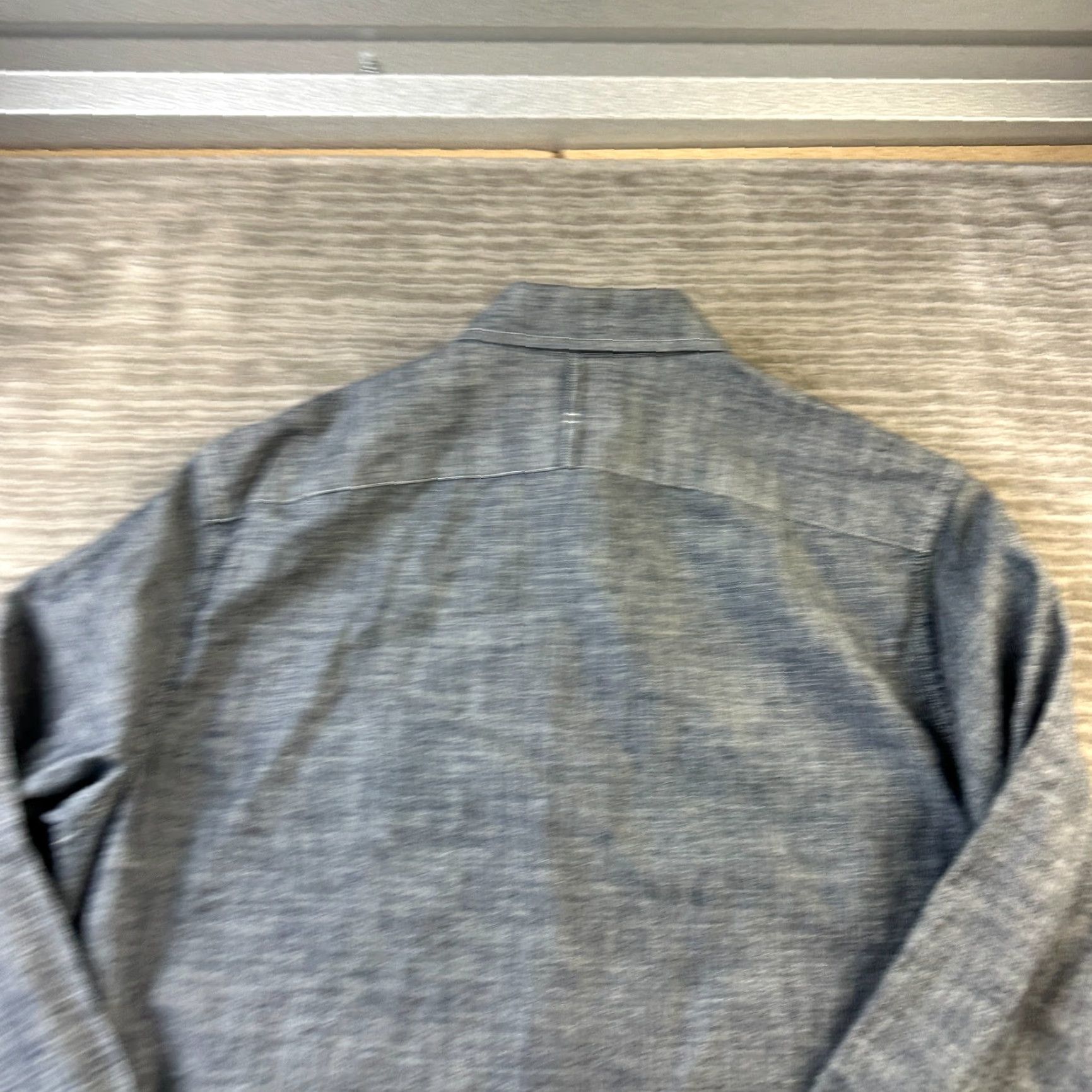 Banana Republic Banana Republic Shirt Mens Medium Blue Chambray Button Up Grant Slim Fit Cotton Shirt Size US M / EU 48-50 / 2 - 5 Thumbnail