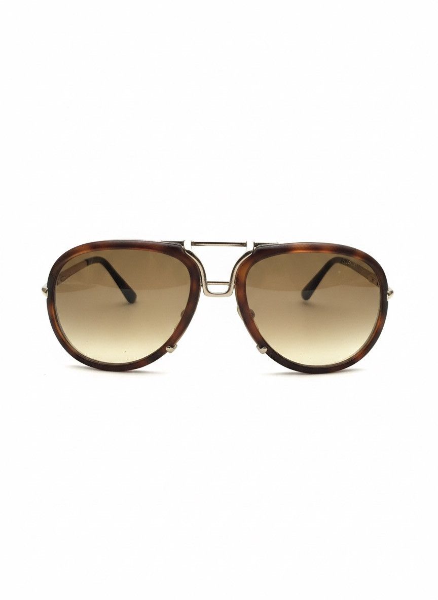 Tom Ford Tom Ford Pablo TF132 Aviator Sunglasses – Made in Italy Size ONE SIZE - 7 Thumbnail