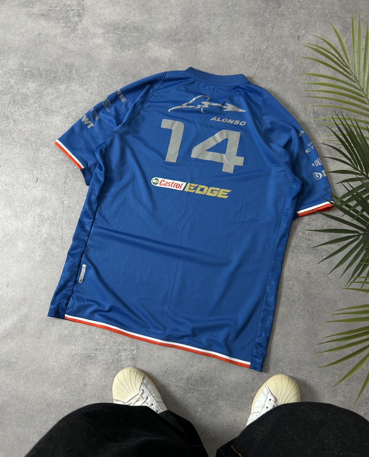 Formula 1 Kappa Formula 1 Alpine big logo jersey blue mens Size US XL / EU 56 / 4 - 2 Thumbnail