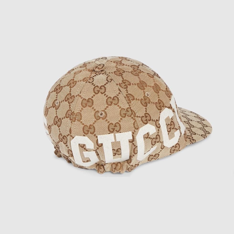 Gucci GG Cotton Canvas Baseball Hat Size ONE SIZE - 3 Thumbnail