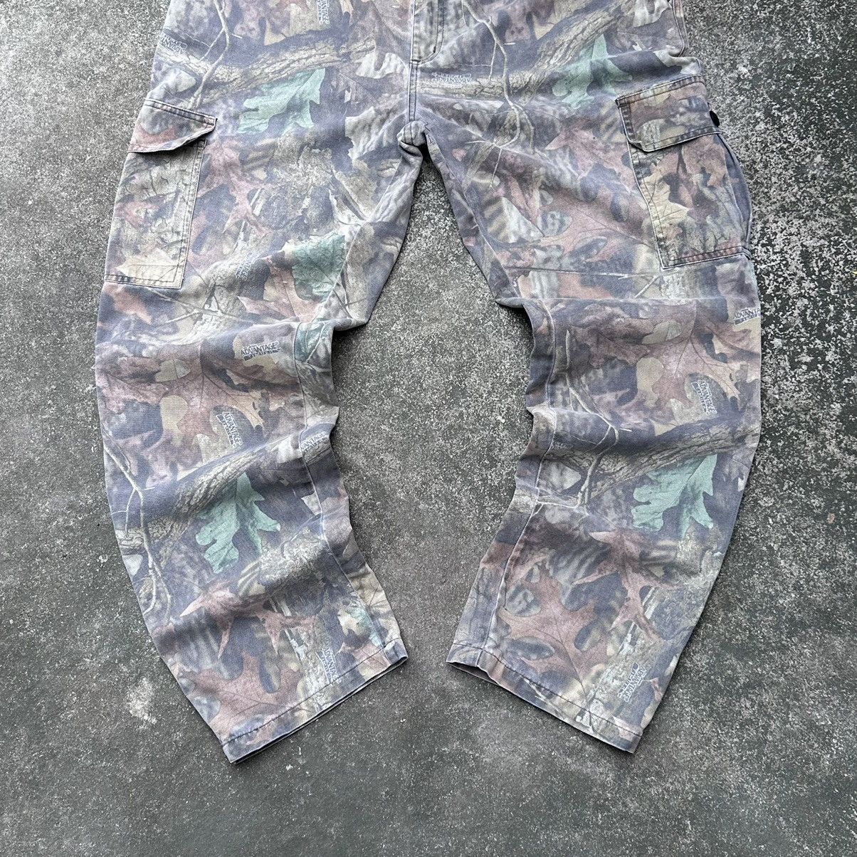 Carhartt × Realtree Crazy Vintage Y2K Faded Realtree Camo Carhartt Style Baggy Size US 41 - 3 Thumbnail