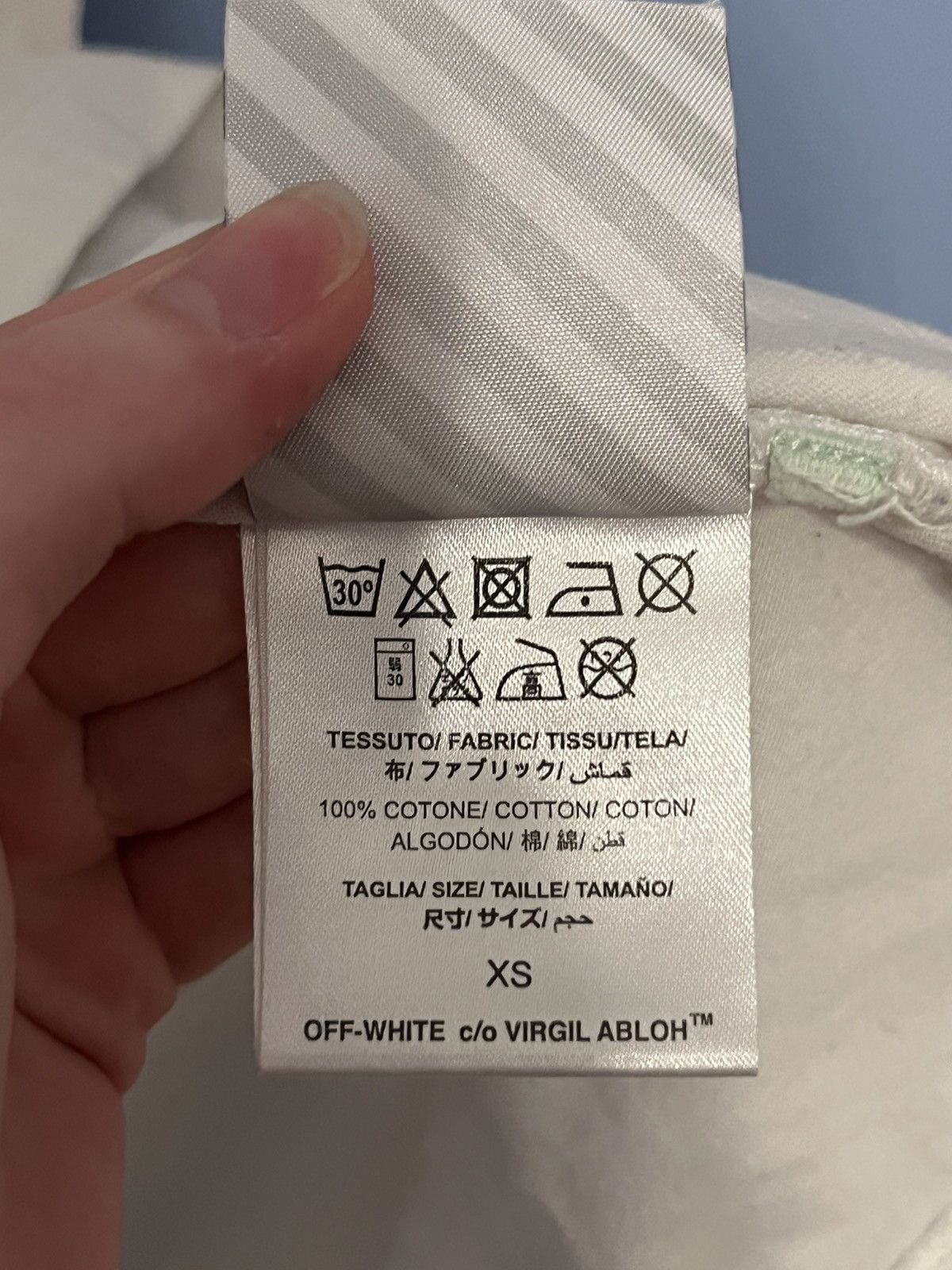 Off-White Off-White t-shirt “IN” front “STYLE” back Size US XS / EU 42 / 0 - 5 Thumbnail